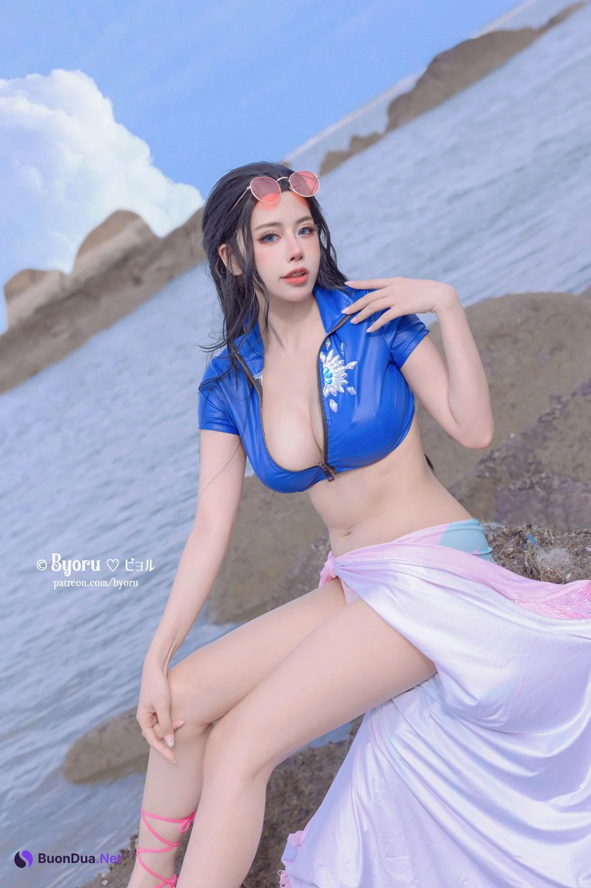 Cosplay 萝莉Byoru Nico Robin ニコ・ロビン - Photo 3