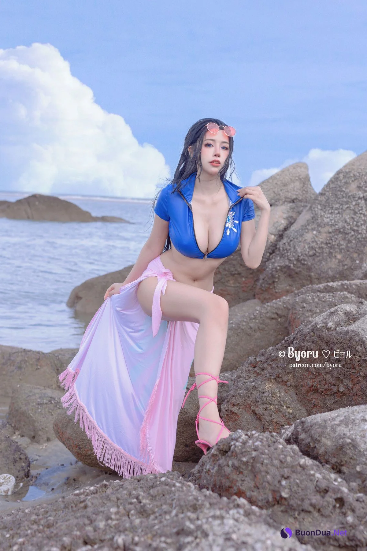 Cosplay 萝莉Byoru Nico Robin ニコ・ロビン - Photo 5