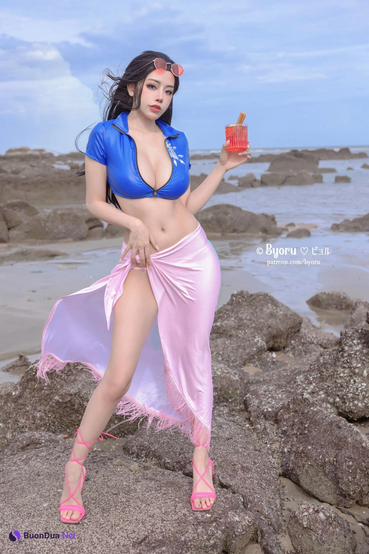 Cosplay 萝莉Byoru Nico Robin ニコ・ロビン - Photo 8