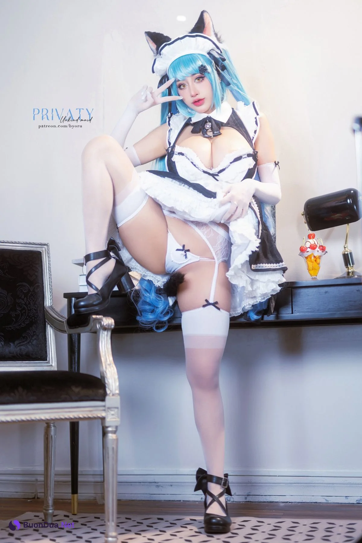 Cosplay 日本性感萝莉Byoru Privaty maid - Photo 14