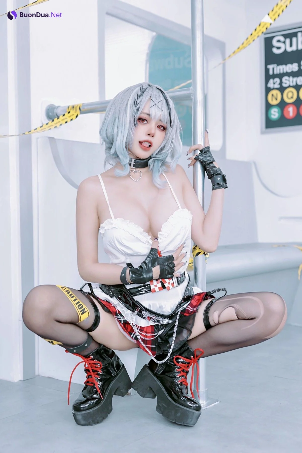 Cosplay 萝莉Byoru 沙花叉クロヱ Sakamata Chloe - Photo 10