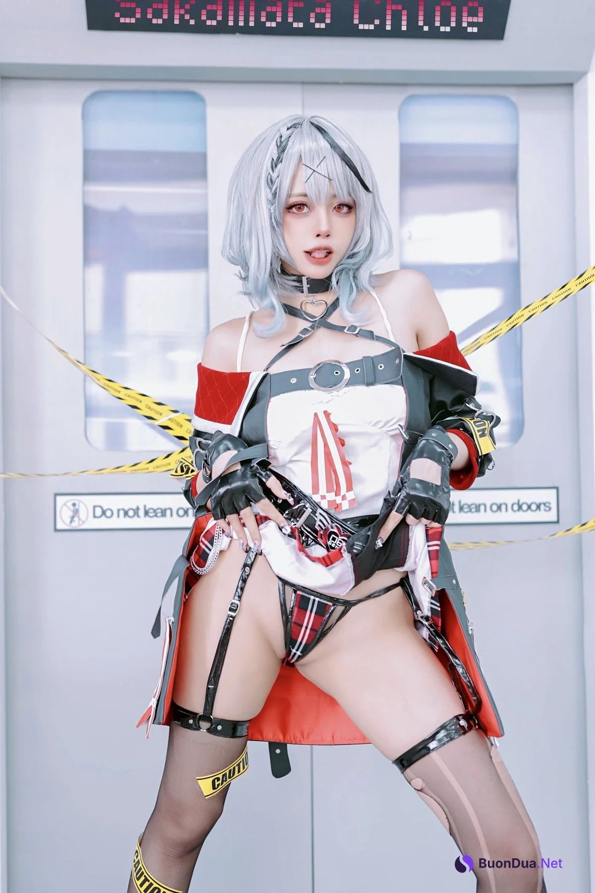 Cosplay 萝莉Byoru 沙花叉クロヱ Sakamata Chloe - Photo 2