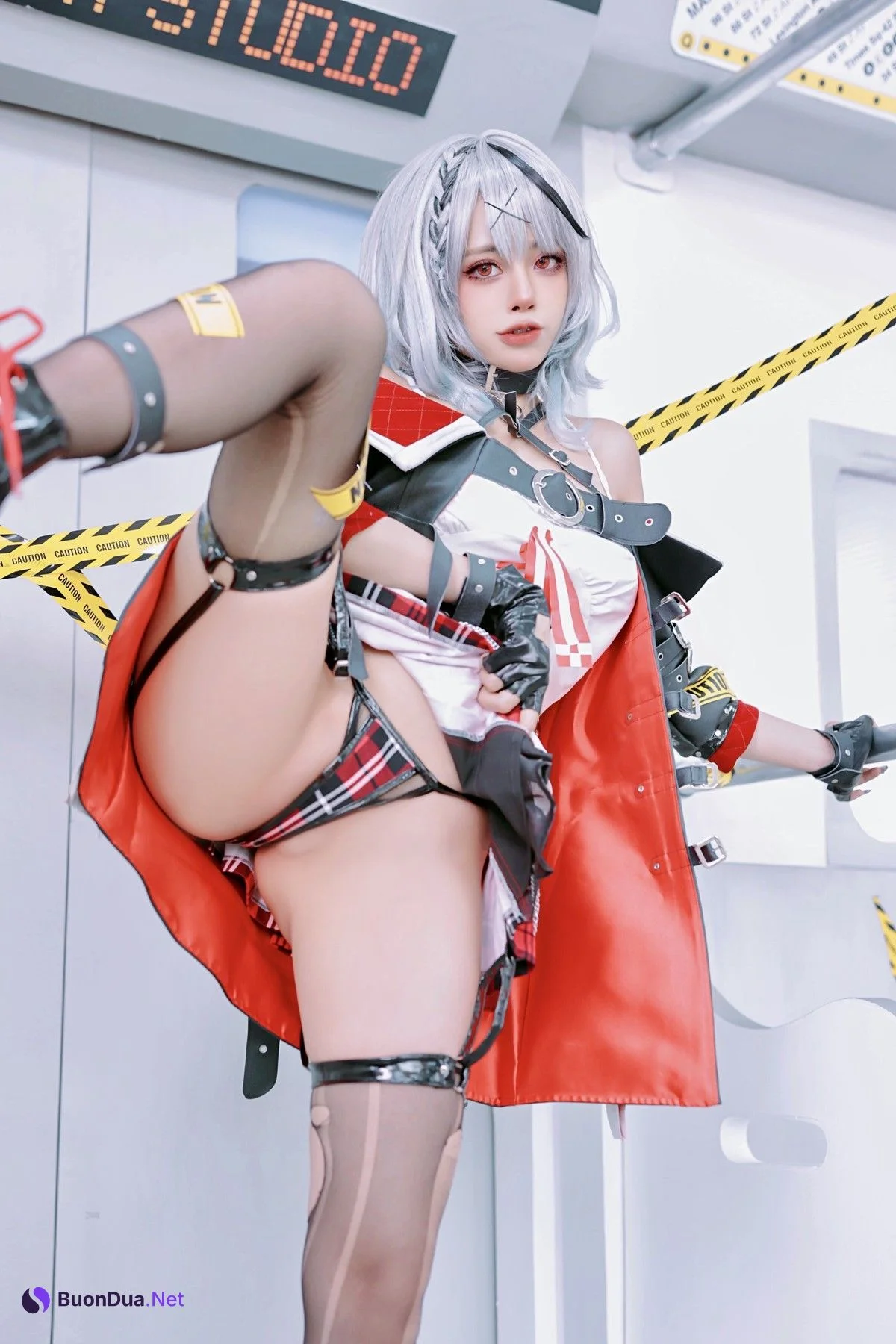 Cosplay 萝莉Byoru 沙花叉クロヱ Sakamata Chloe - Photo 4