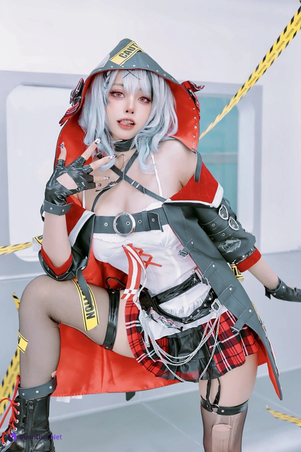 Cosplay 萝莉Byoru 沙花叉クロヱ Sakamata Chloe - Photo 9