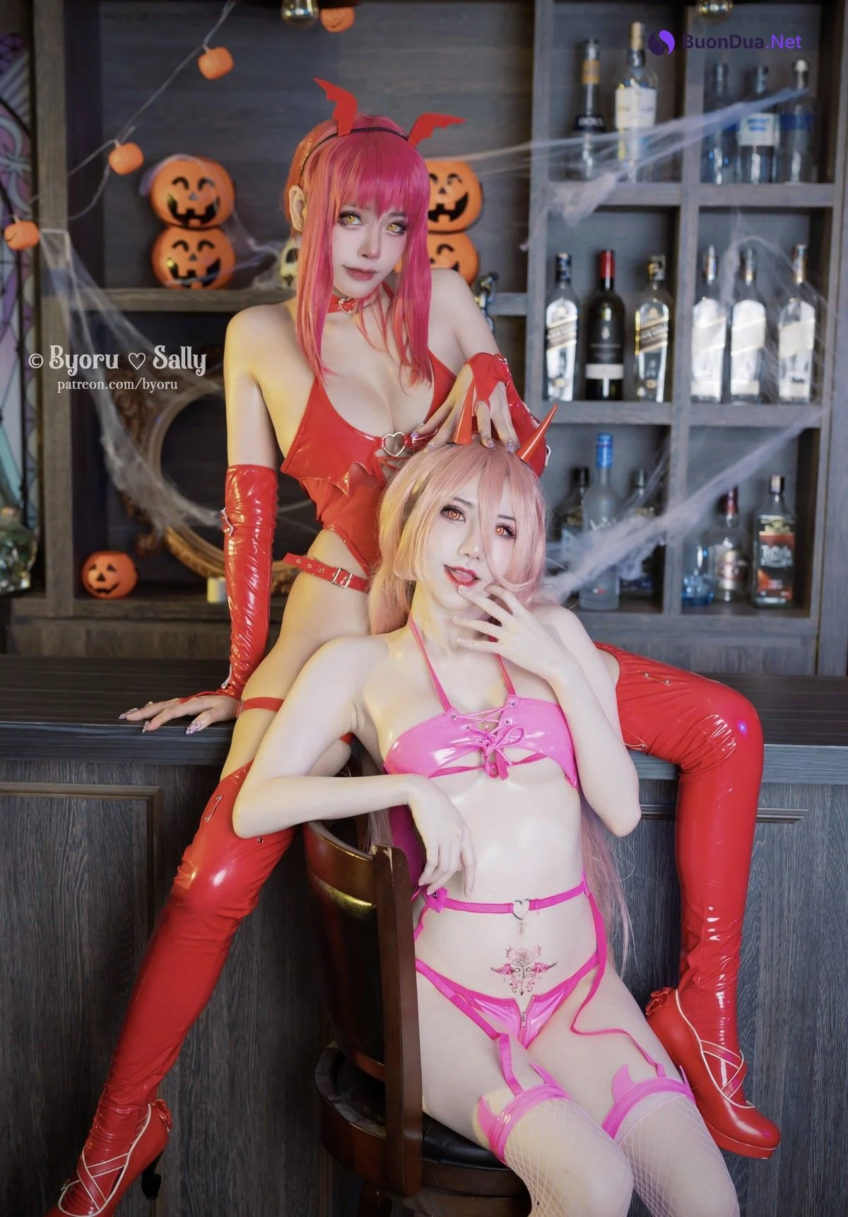 Cosplay 萝莉Byoru Sally多啦雪 : Makima x Power - Photo 4
