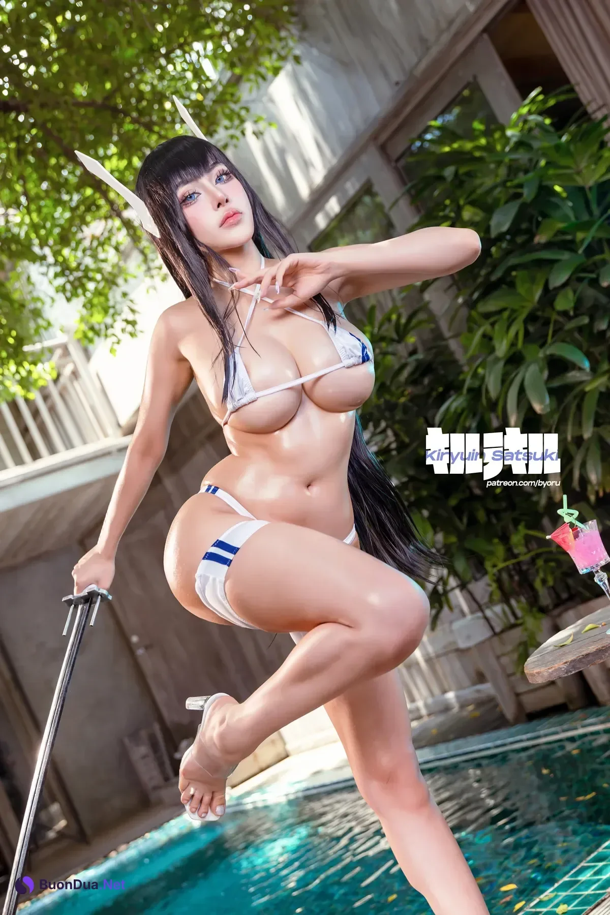 Cosplay 日本性感小妹Byoru – Satsuki Kiryuin - Photo 7