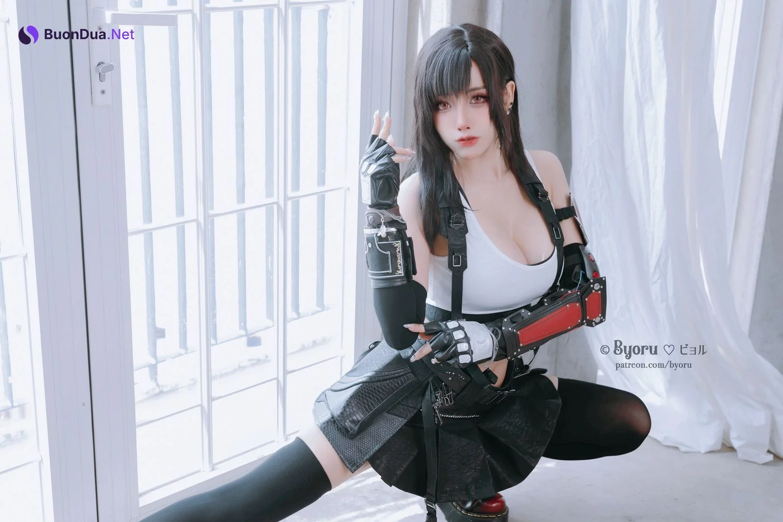 Cosplay 萝莉Byoru ティファ・ロックハート Tifa - 사진 4