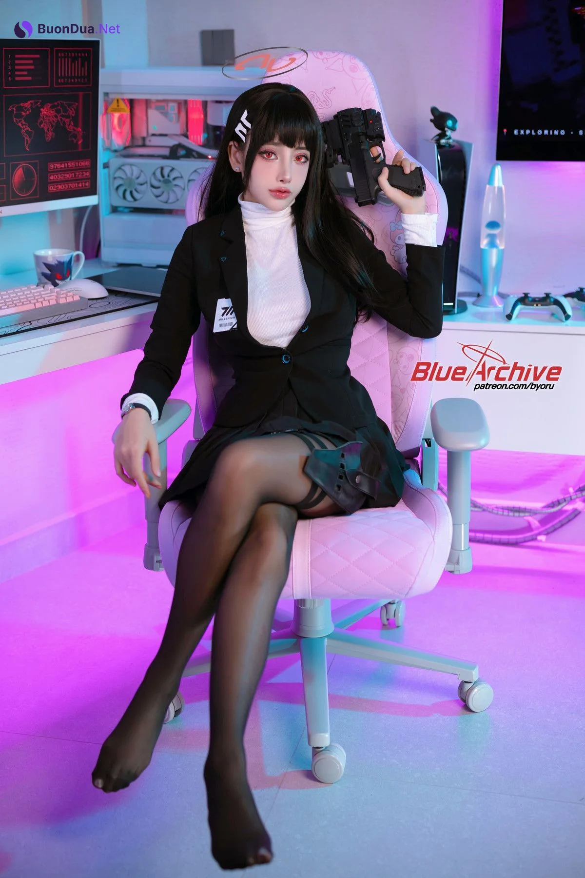 Cosplay 日本性感萝莉Byoru 調月リオ Tsukatsuki Rio - Photo 2