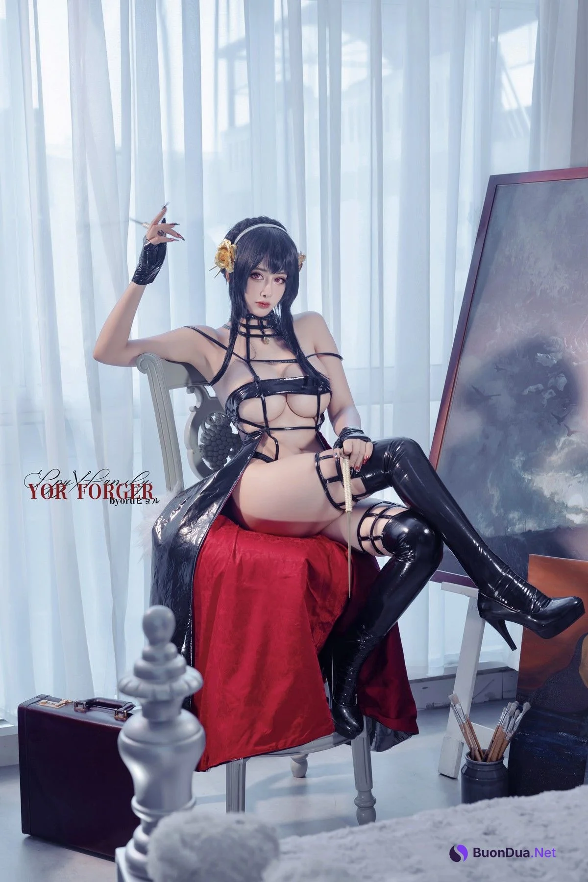 Cosplay 日本性感萝莉Byoru Yor Thorn Princess - Photo 6