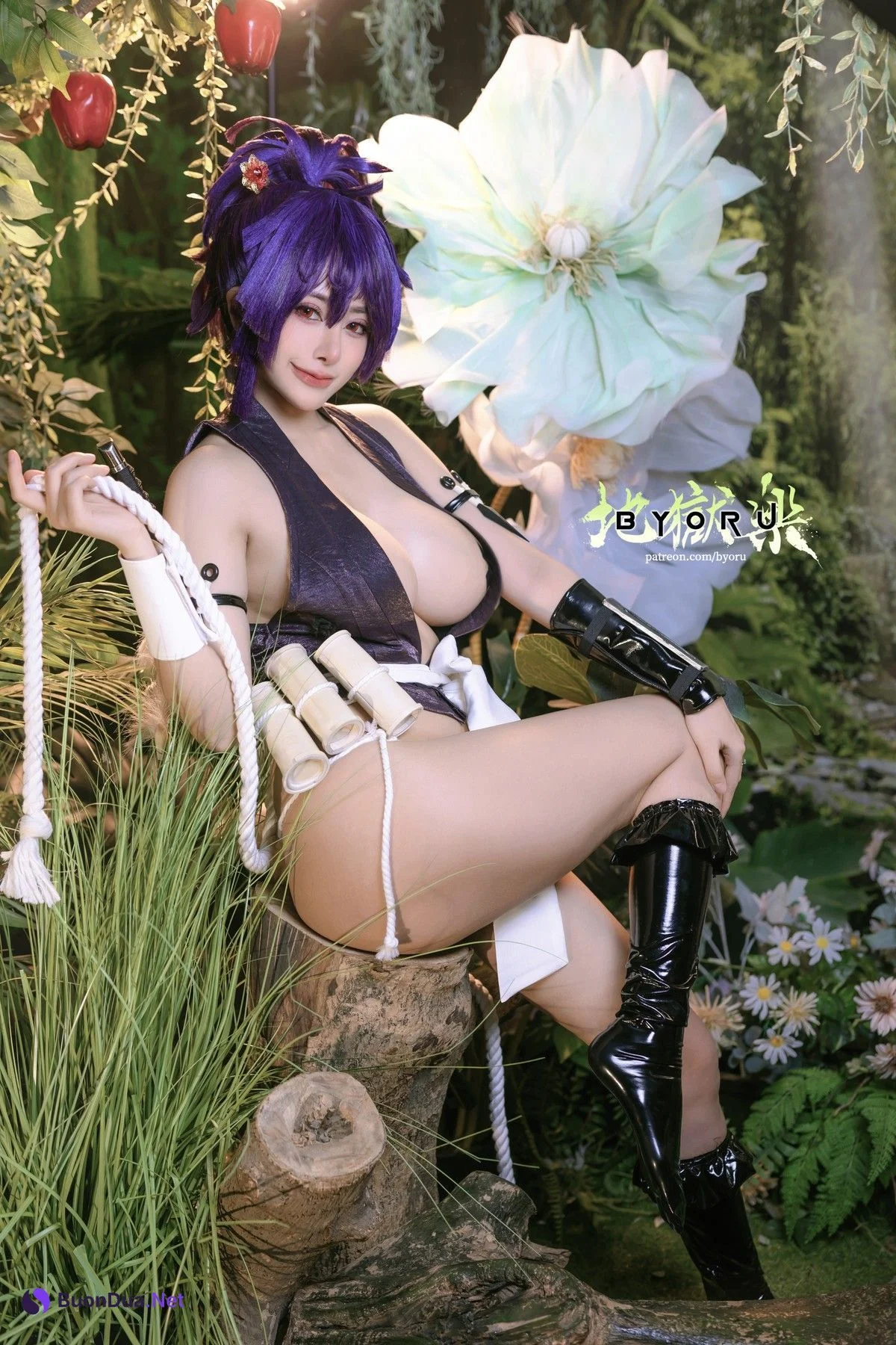 Cosplay 日本性感萝莉Byoru Yuzuriha - Photo 19
