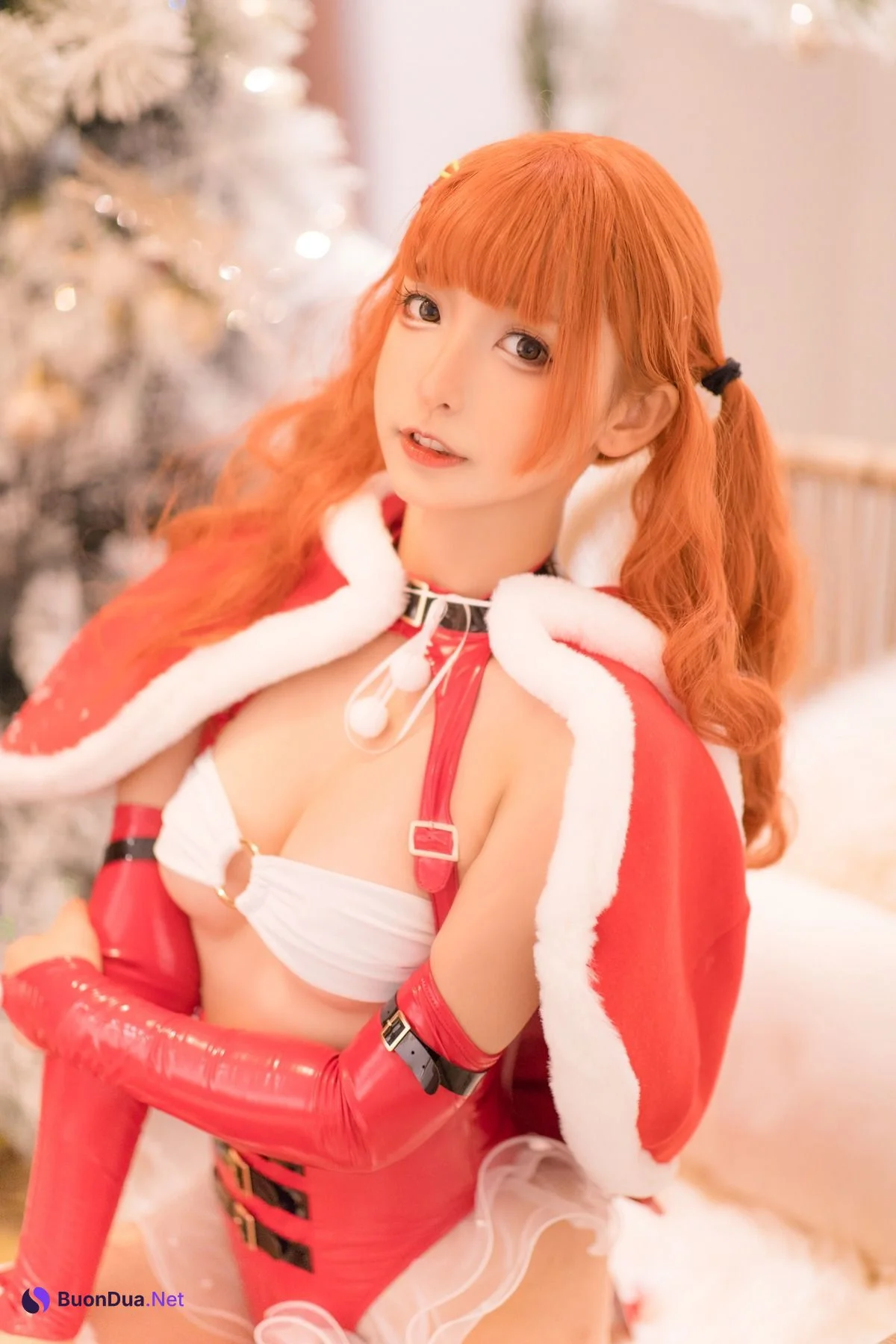 神楽坂真冬 Cosplay クリスマス クイーン 圣诞 - Photo 2