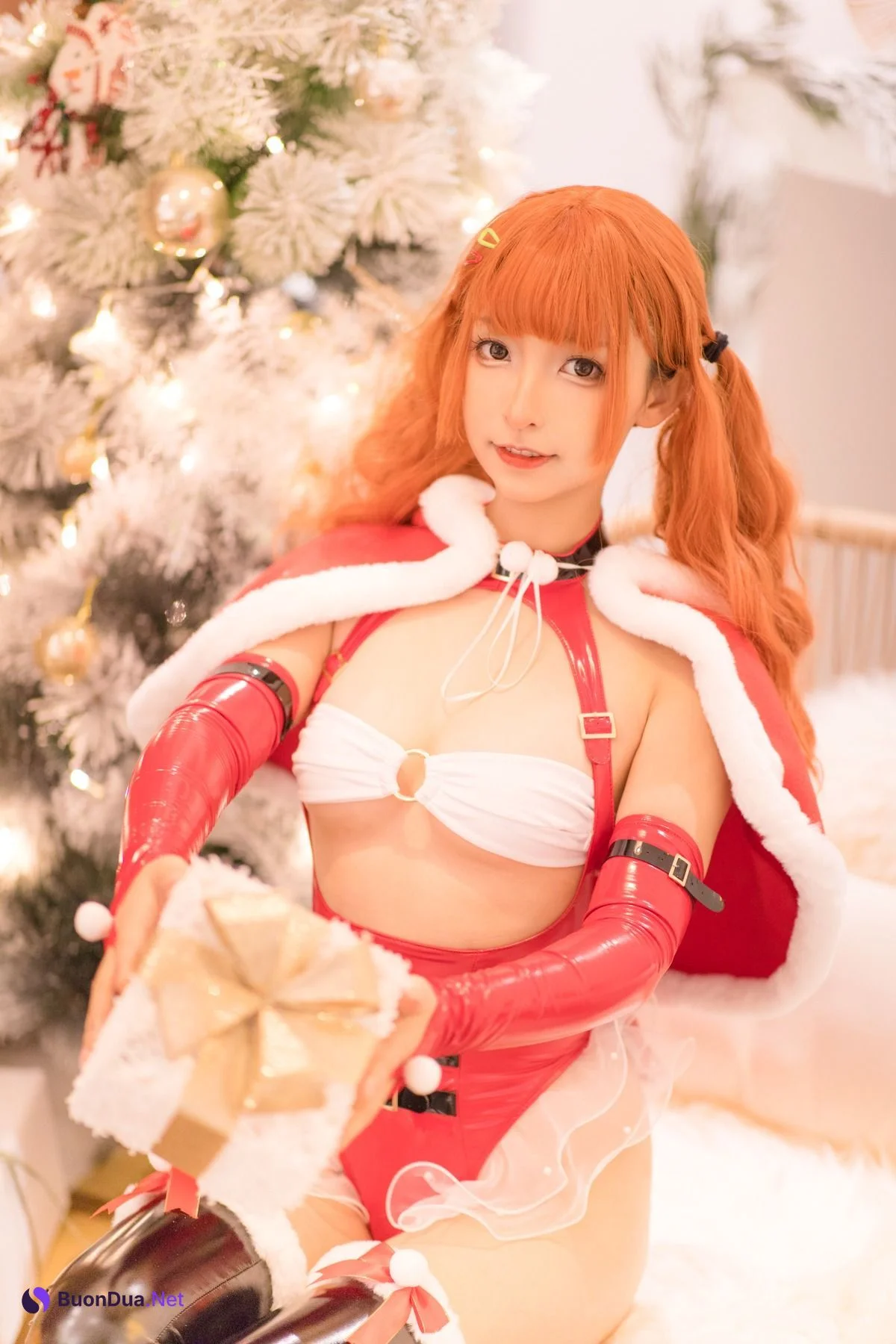 神楽坂真冬 Cosplay クリスマス クイーン 圣诞 - Photo 4
