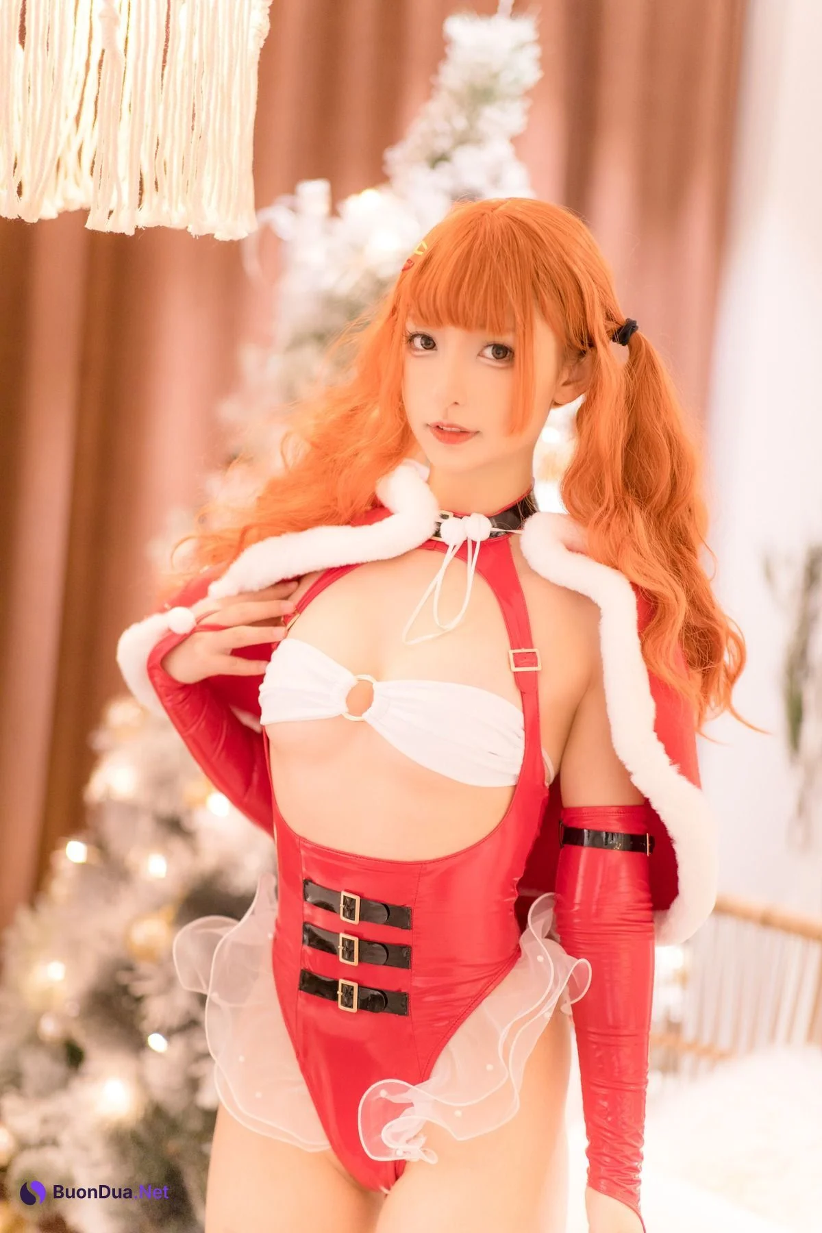 神楽坂真冬 Cosplay クリスマス クイーン 圣诞 - Photo 5