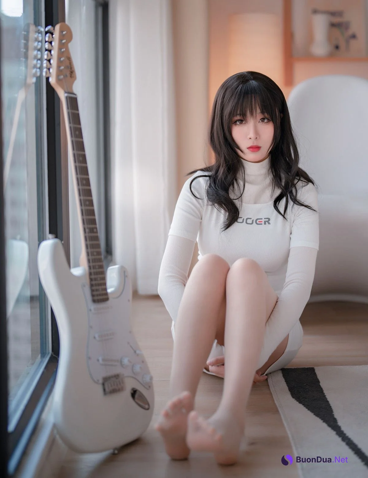 Cosplay 轩萧学姐 吉他妹妹肉丝 - Photo 7