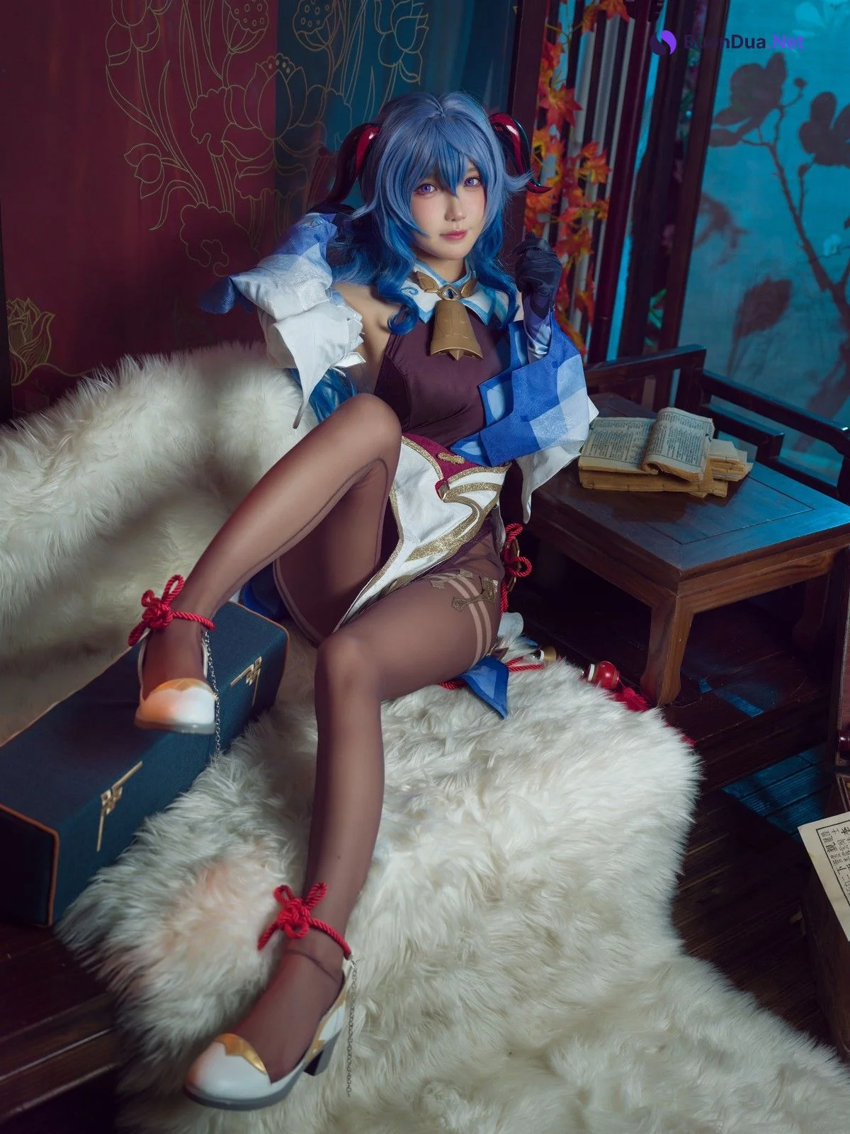 阿包也是兔娘 Cosplay 舰长 原神甘雨 - Photo 5
