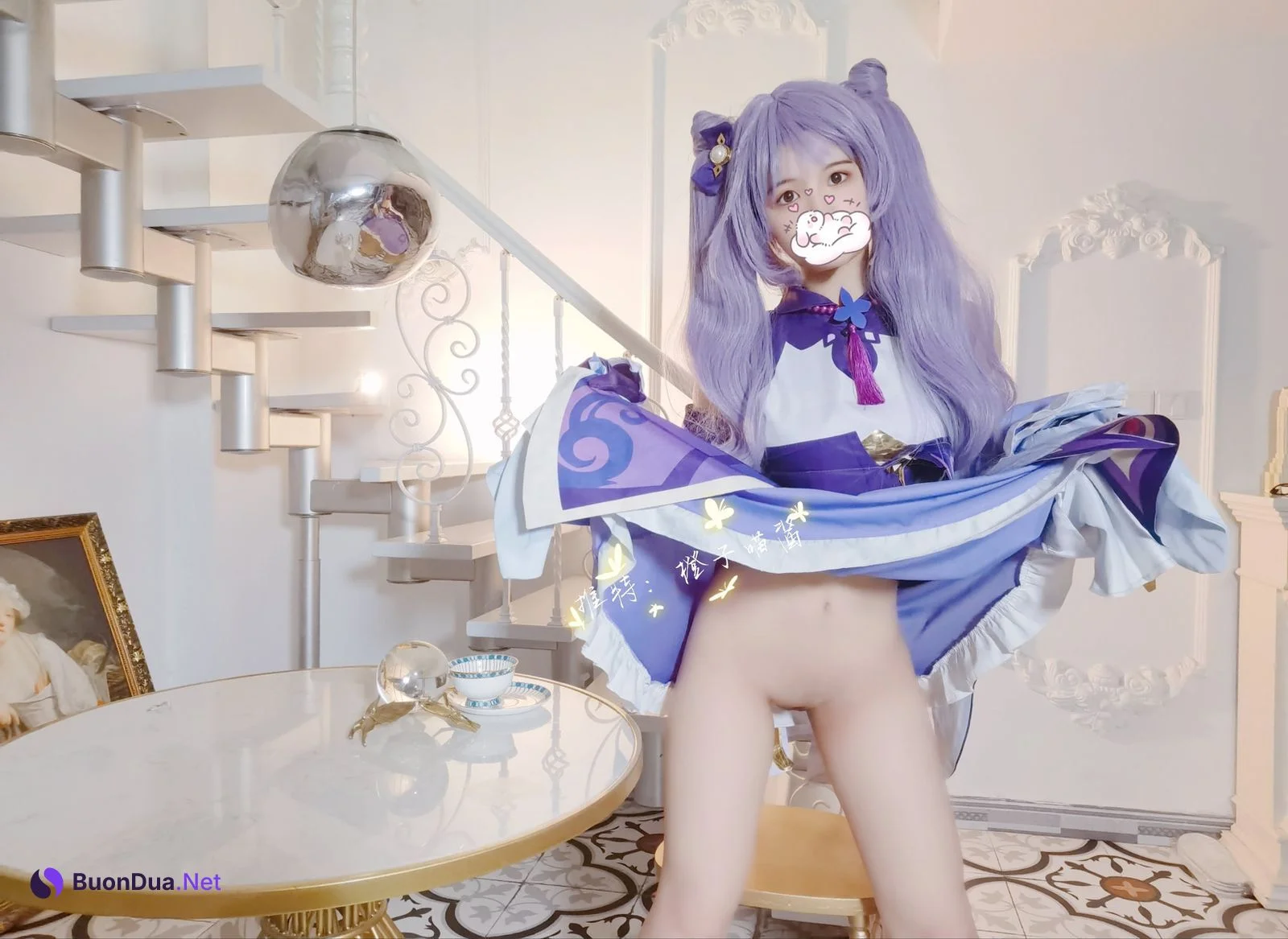 Cosplay 橙子喵酱 刻晴 - Photo 14