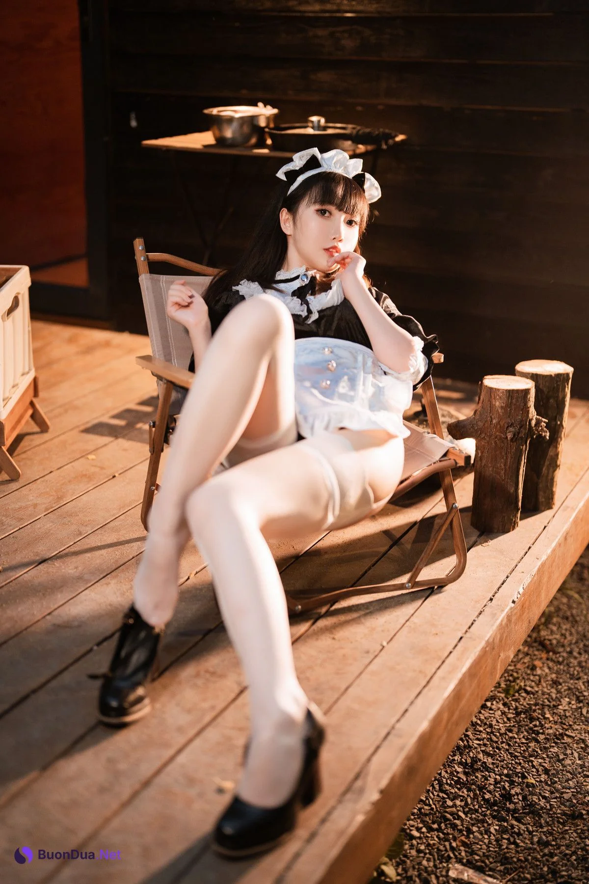 Cosplay 面饼仙儿 木屋女仆 Cabin Maid - Photo 4