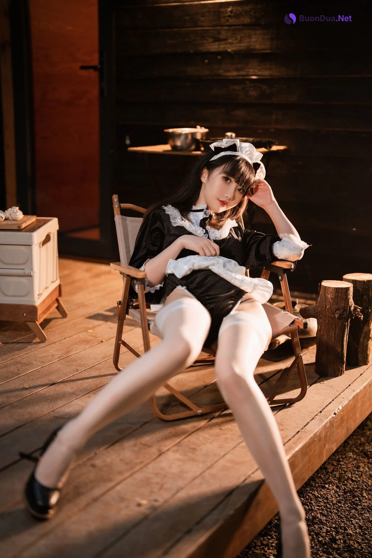 Cosplay 面饼仙儿 木屋女仆 Cabin Maid - Photo 6