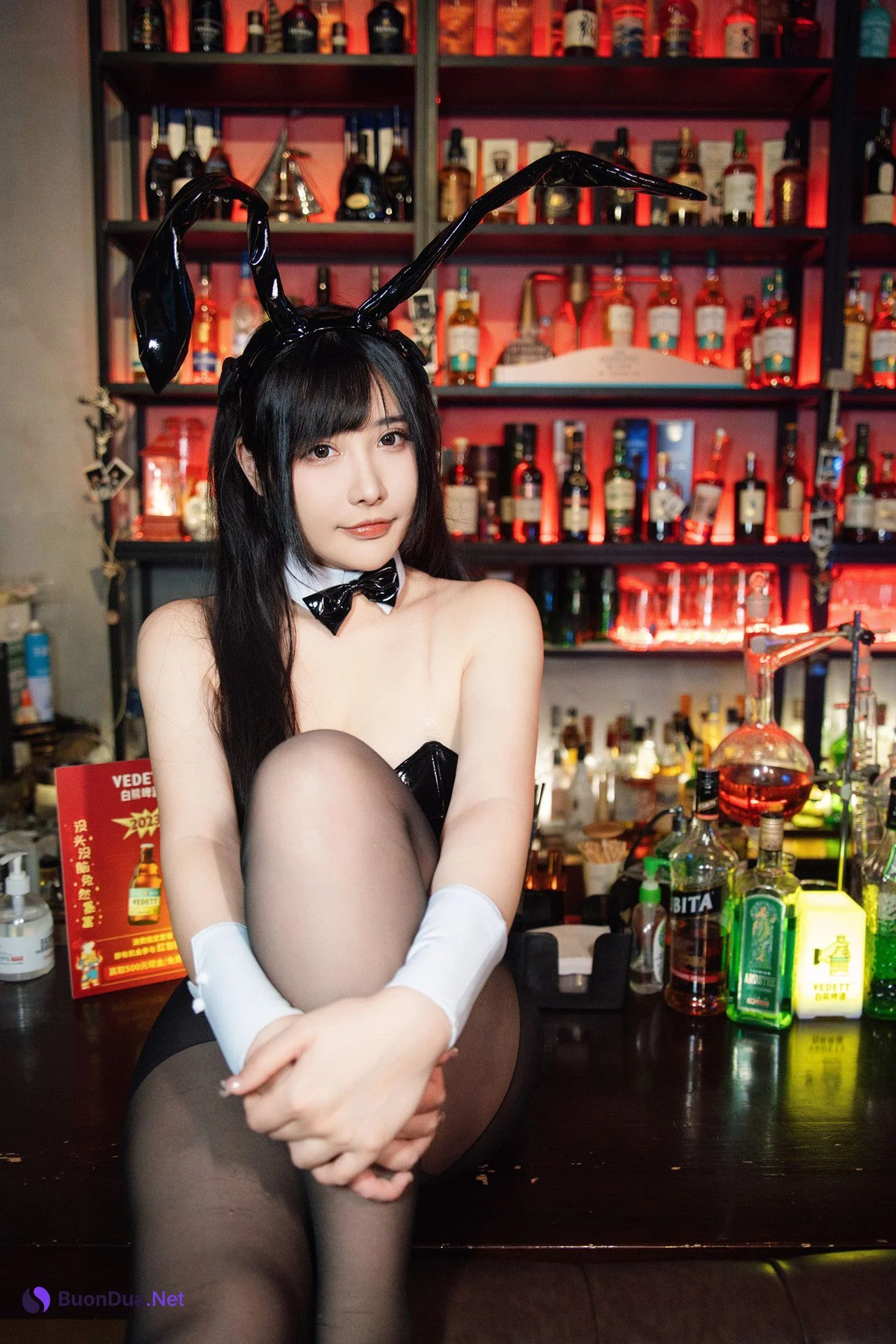 Cosplay 糖果果candy – 黑胶兔兔2 Set.01 - Photo 12
