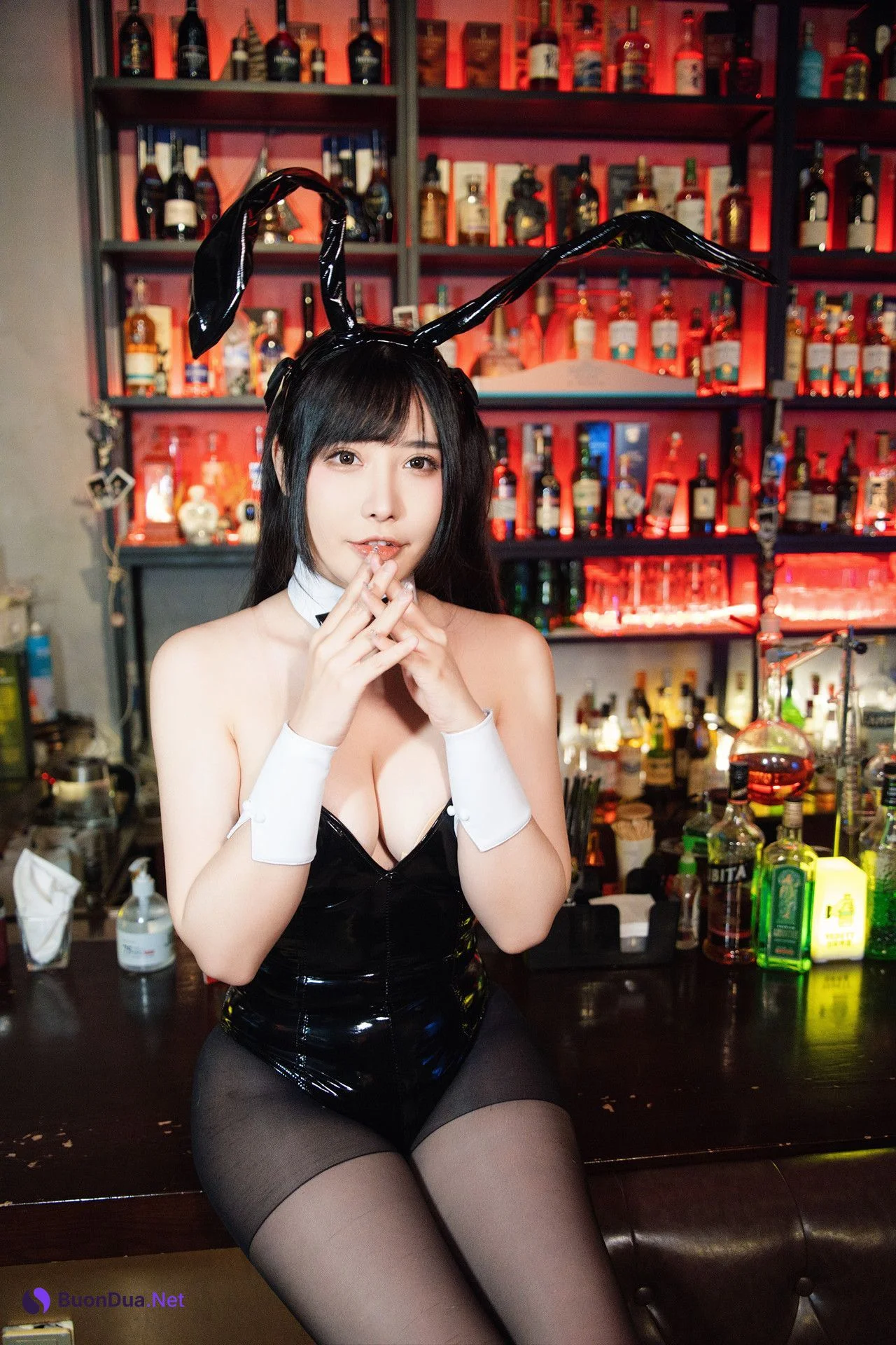 Cosplay 糖果果candy – 黑胶兔兔2 Set.01 - Photo 3
