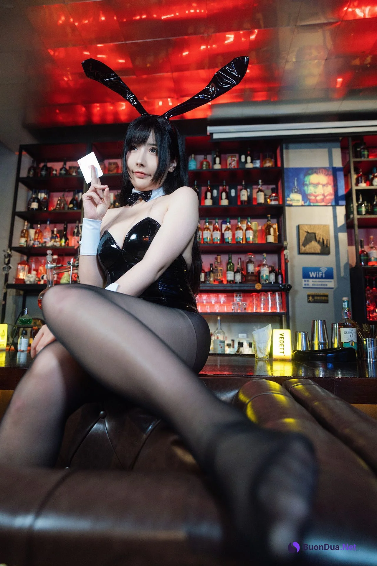 Cosplay 糖果果candy – 黑胶兔兔2 Set.02 - Photo 12