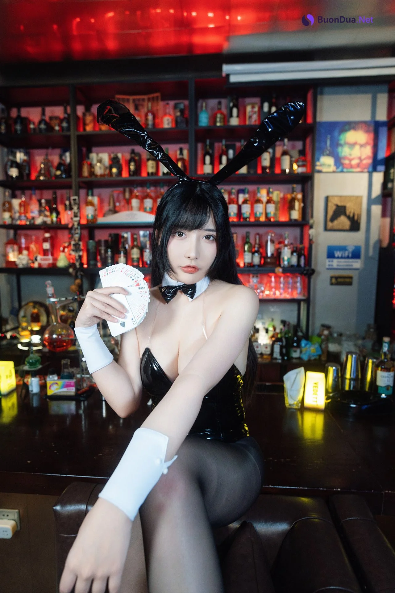 Cosplay 糖果果candy – 黑胶兔兔2 Set.02 - Photo 13
