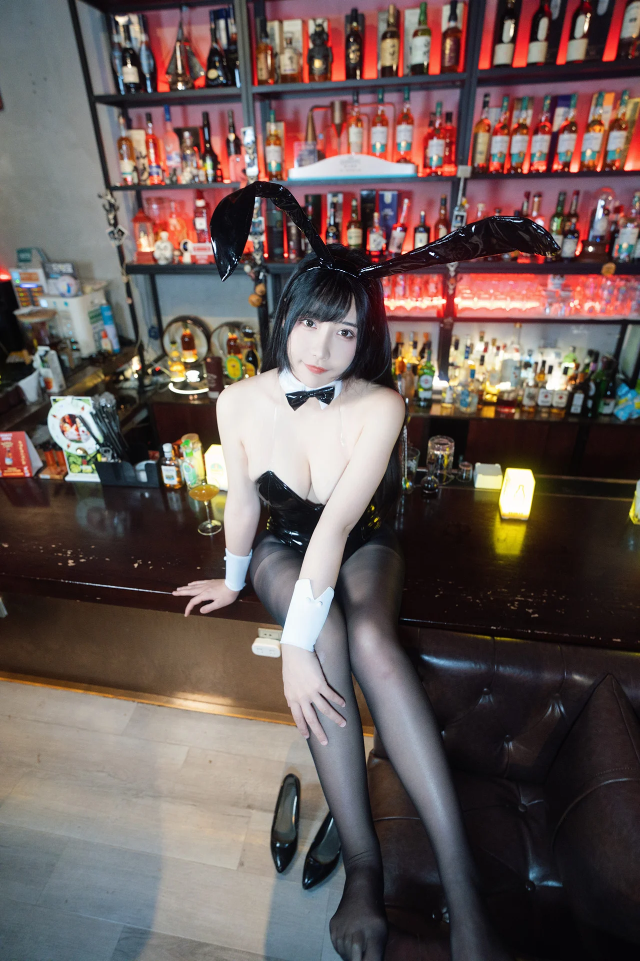 Cosplay 糖果果candy – 黑胶兔兔2 Set.02