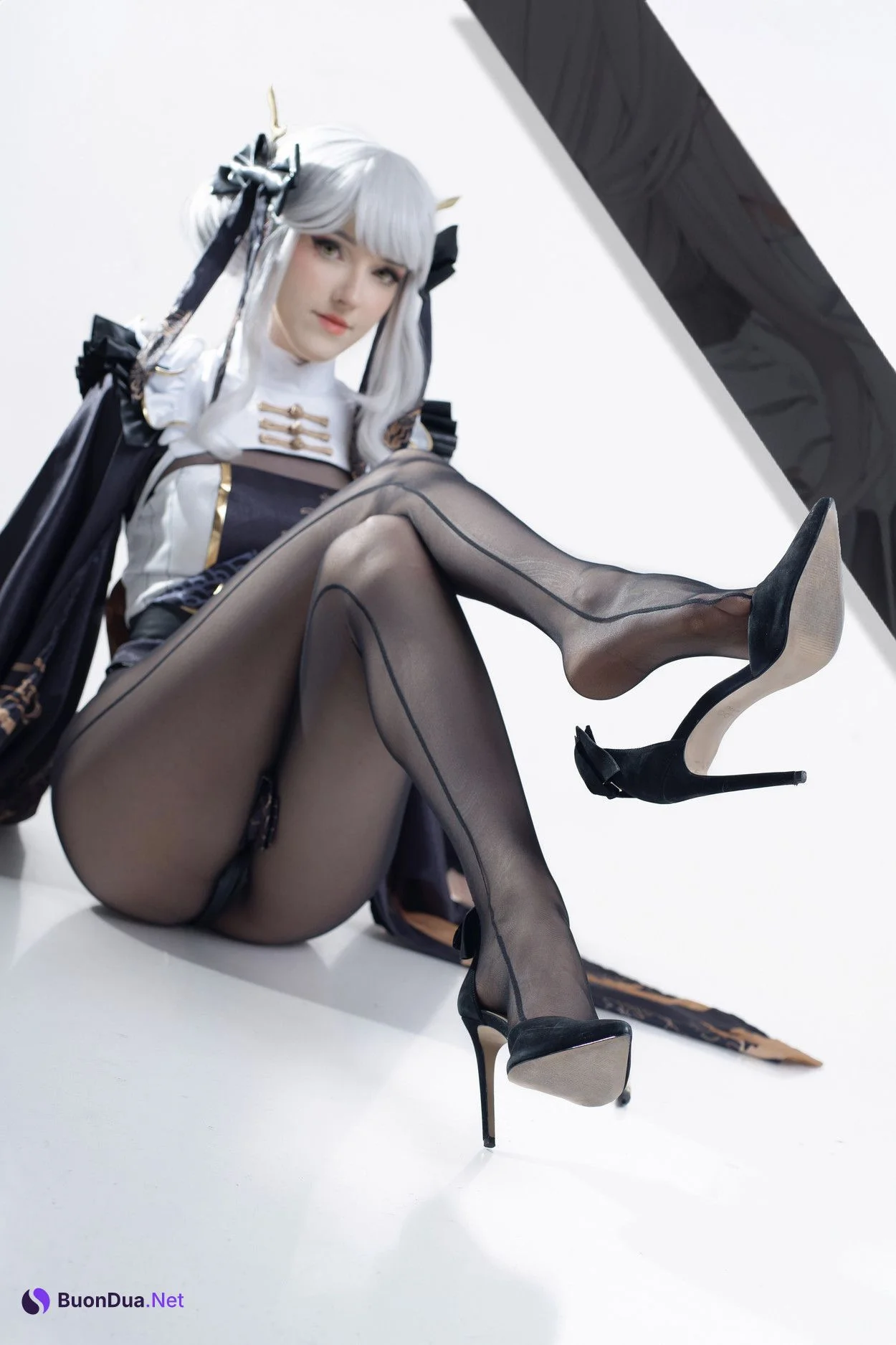 Cosplay Candy_Ball Blanc White Rabbit NIKKE - Photo 3