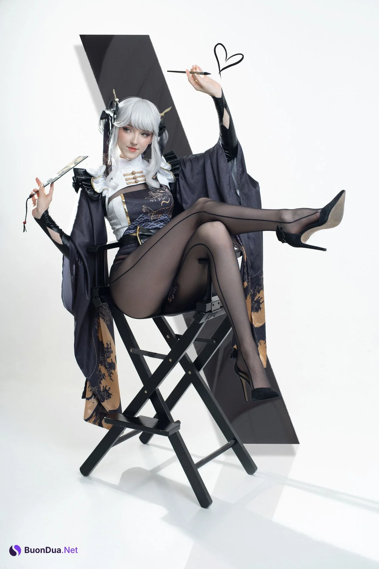 Cosplay Candy_Ball Blanc White Rabbit NIKKE - Photo 9