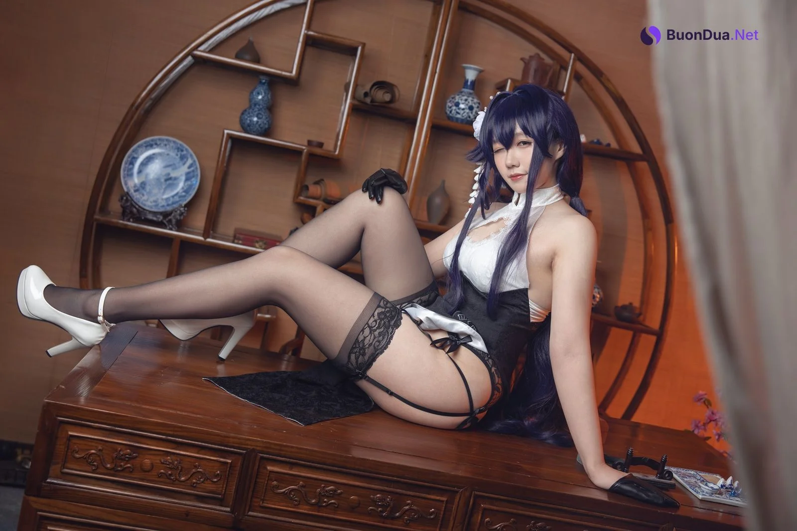 Cosplay 麻花麻花酱 吾妻旗袍 - Photo 10