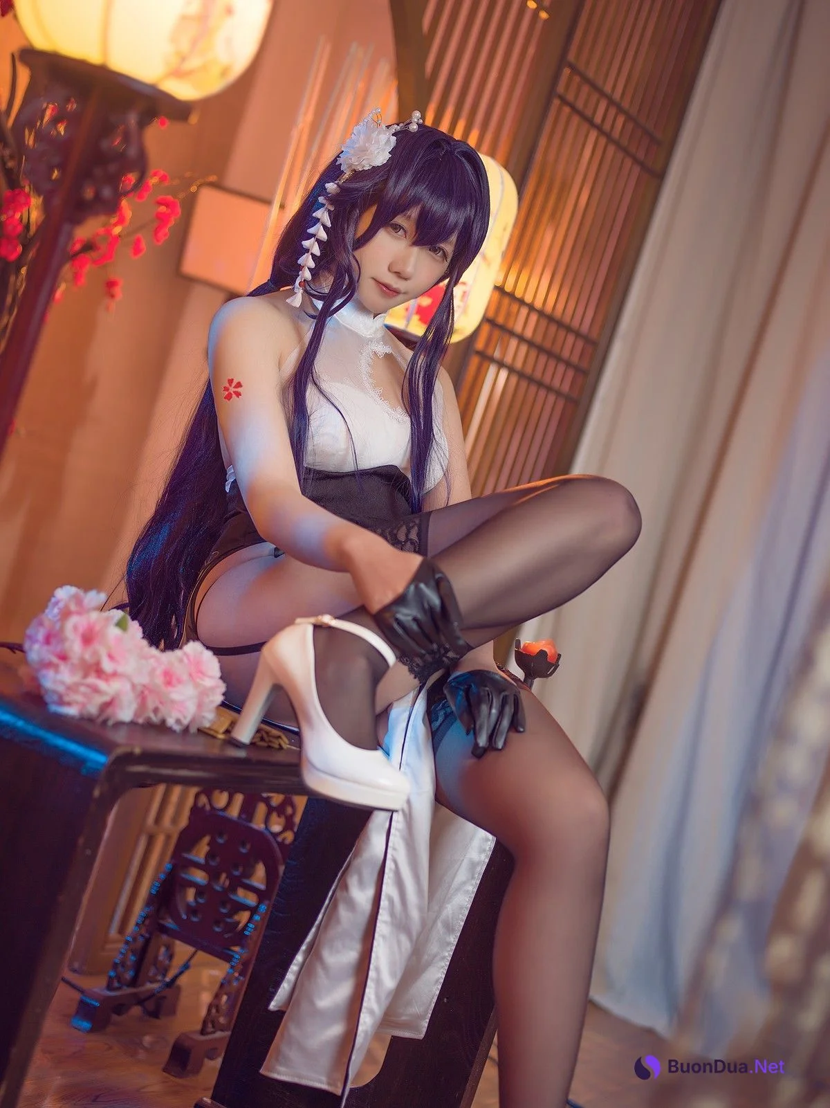 Cosplay 麻花麻花酱 吾妻旗袍 - Photo 15
