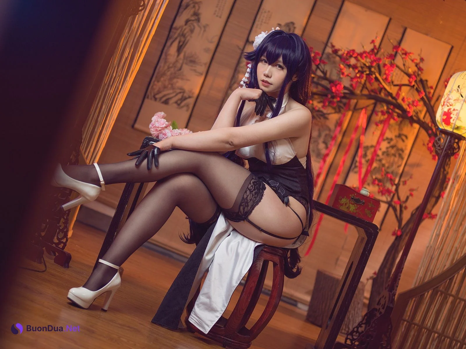 Cosplay 麻花麻花酱 吾妻旗袍 - Photo 19