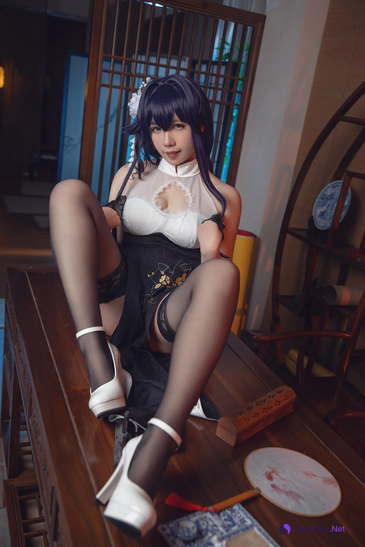 Cosplay 麻花麻花酱 吾妻旗袍 - Photo 5