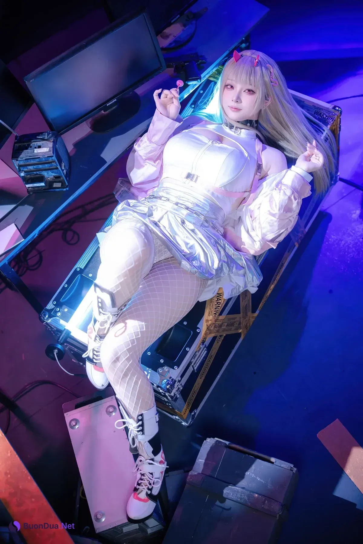 Cosplay 屿鱼 – 胜利女神：妮姬 毒蛇 - Photo 15