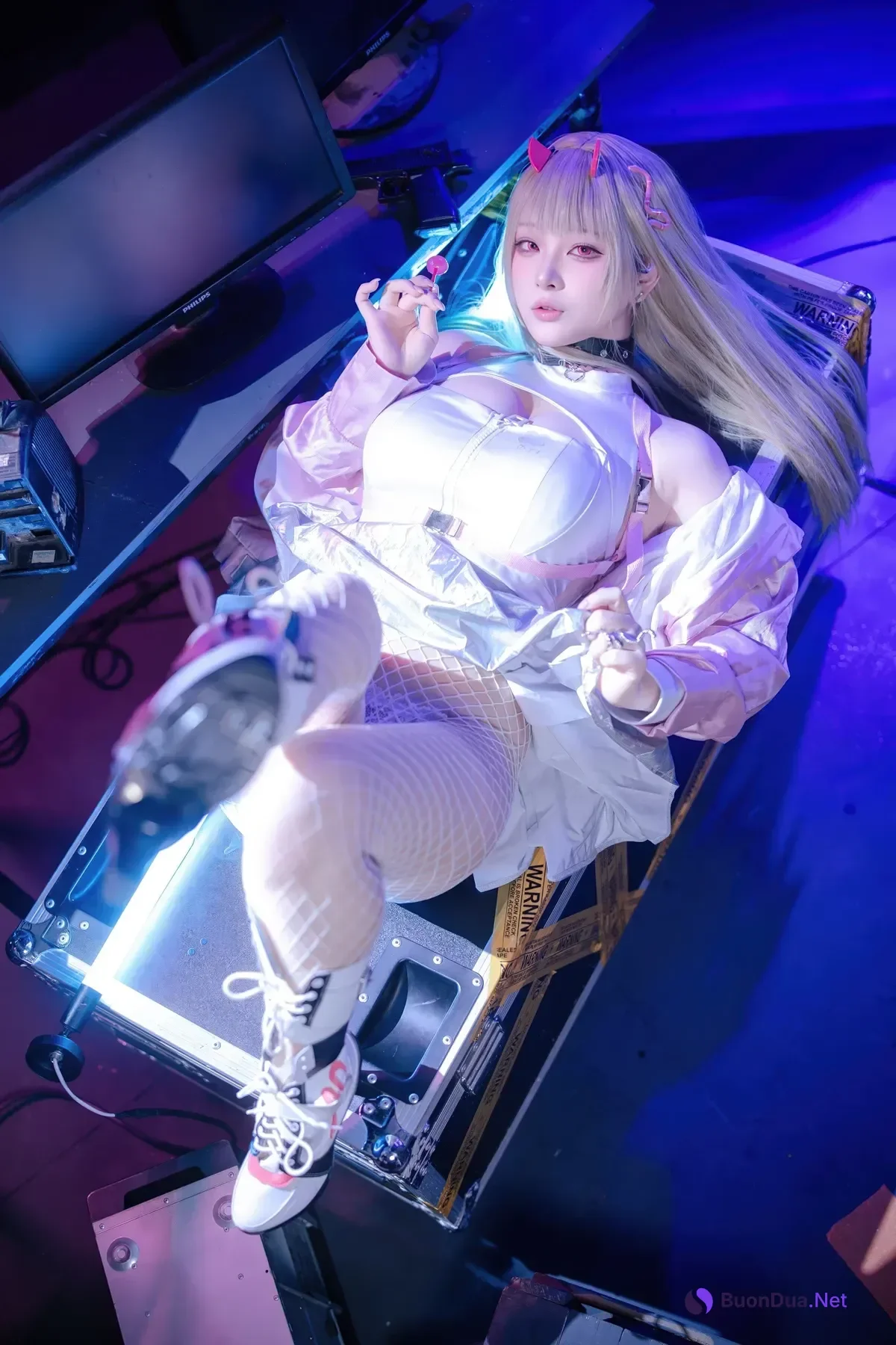 Cosplay 屿鱼 – 胜利女神：妮姬 毒蛇 - Photo 16
