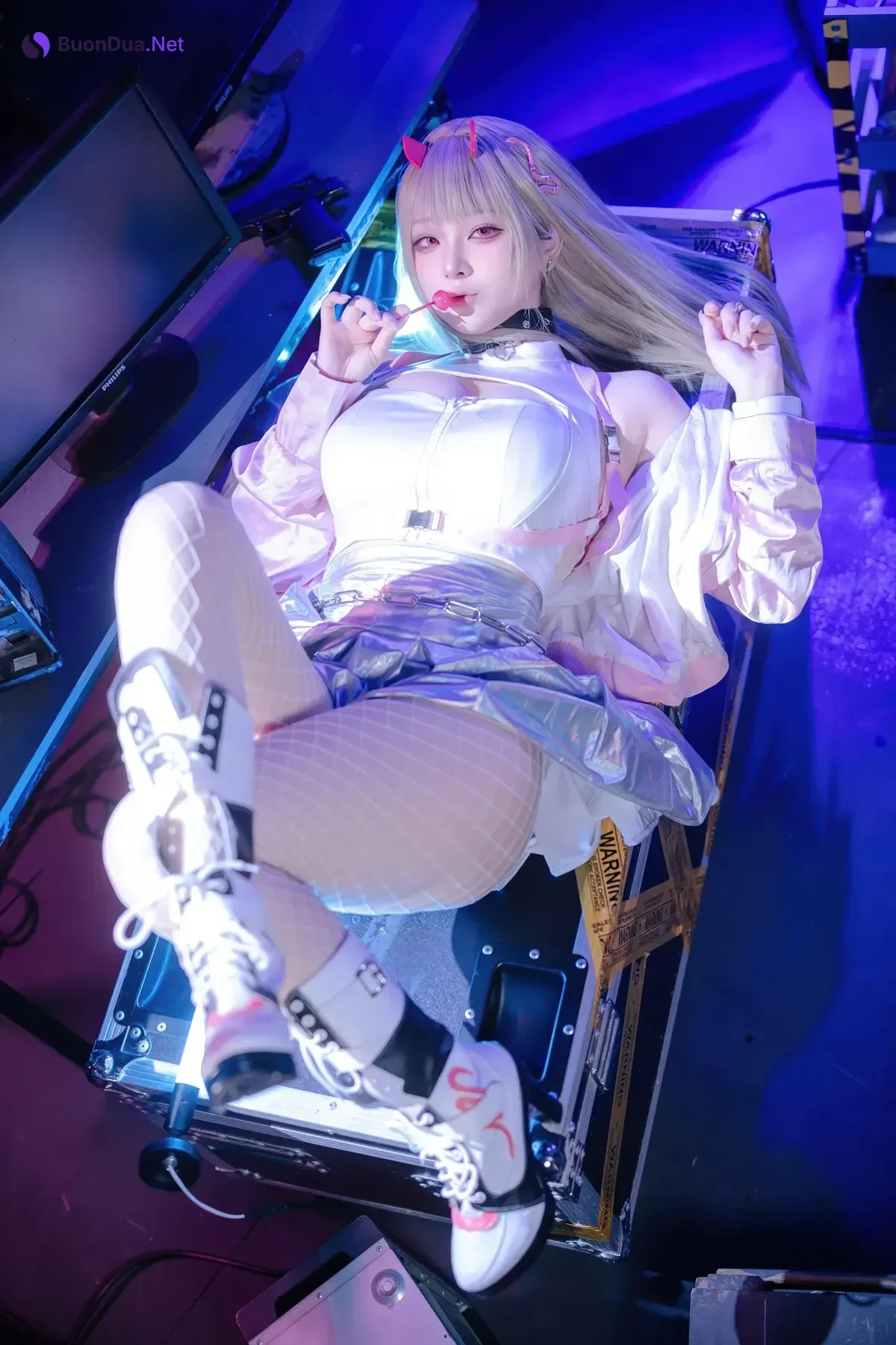 Cosplay 屿鱼 – 胜利女神：妮姬 毒蛇 - Photo 18