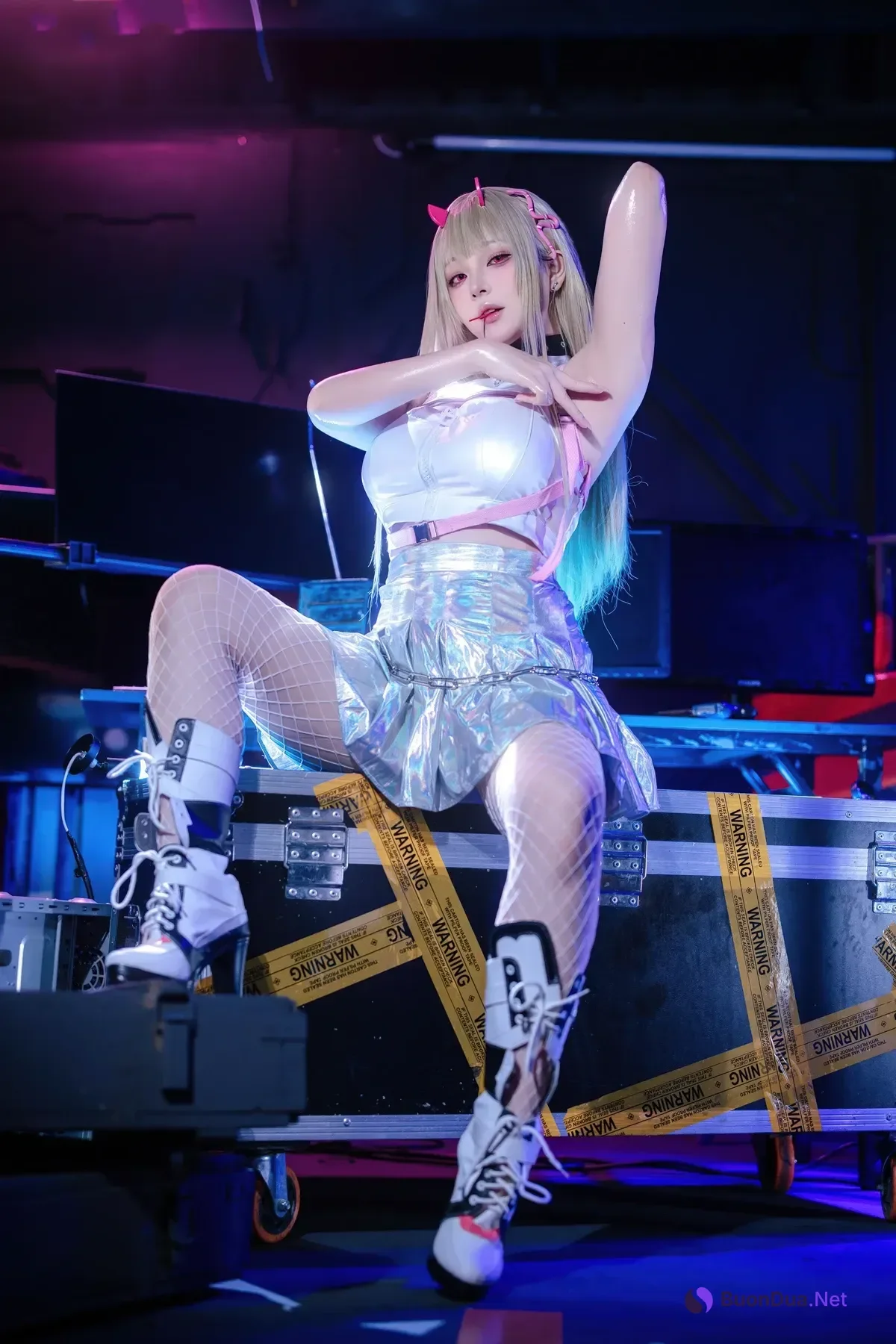 Cosplay 屿鱼 – 胜利女神：妮姬 毒蛇 - Photo 20