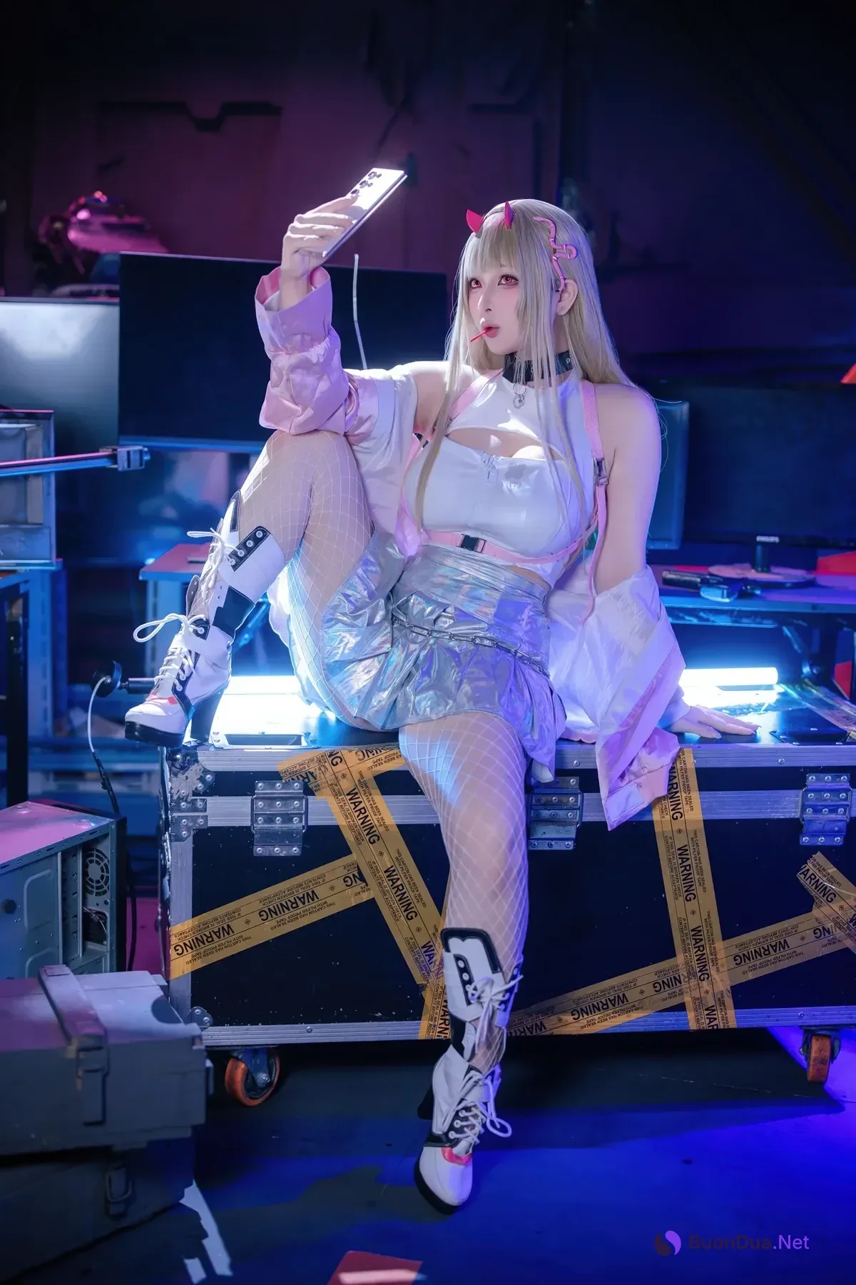 Cosplay 屿鱼 – 胜利女神：妮姬 毒蛇 - Photo 8