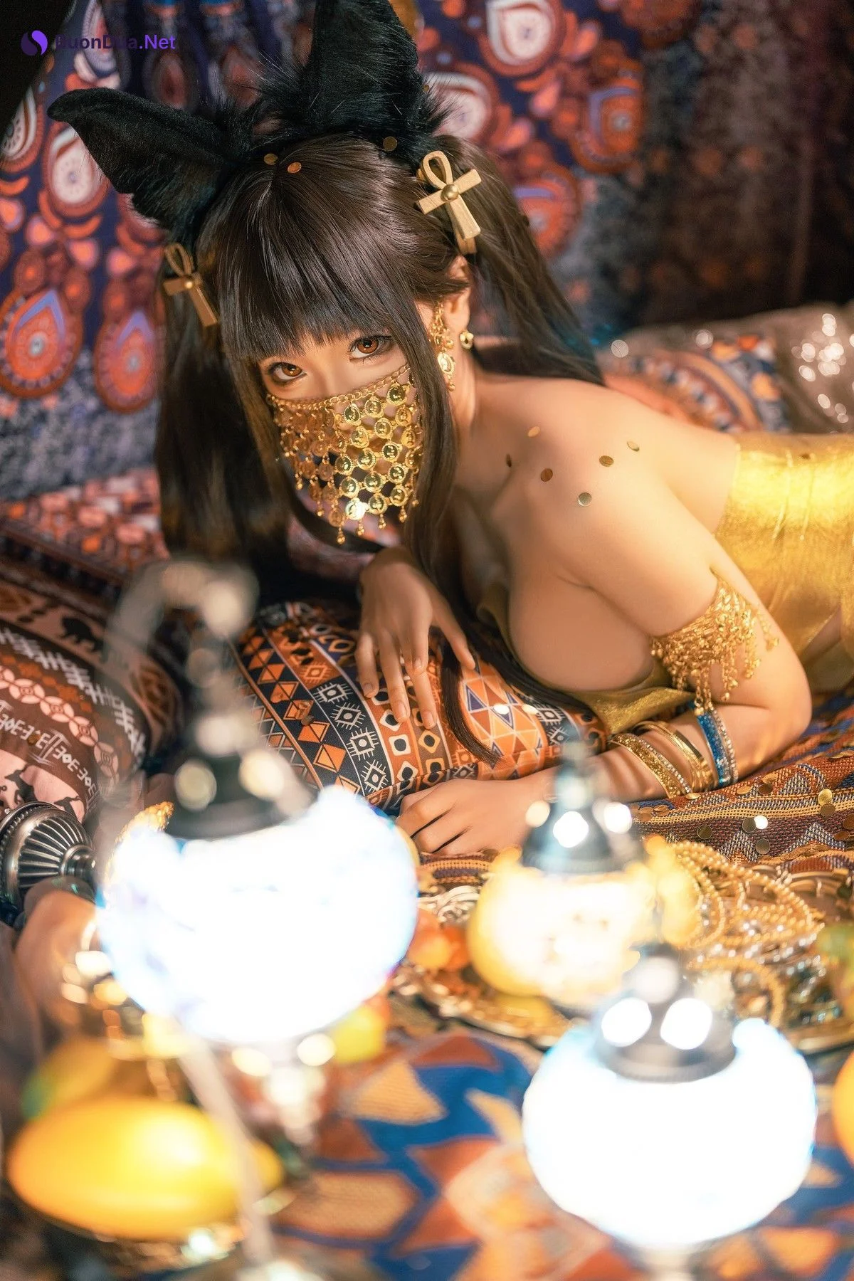 蠢沫沫 Cosplay 埃及喵 - Photo 11