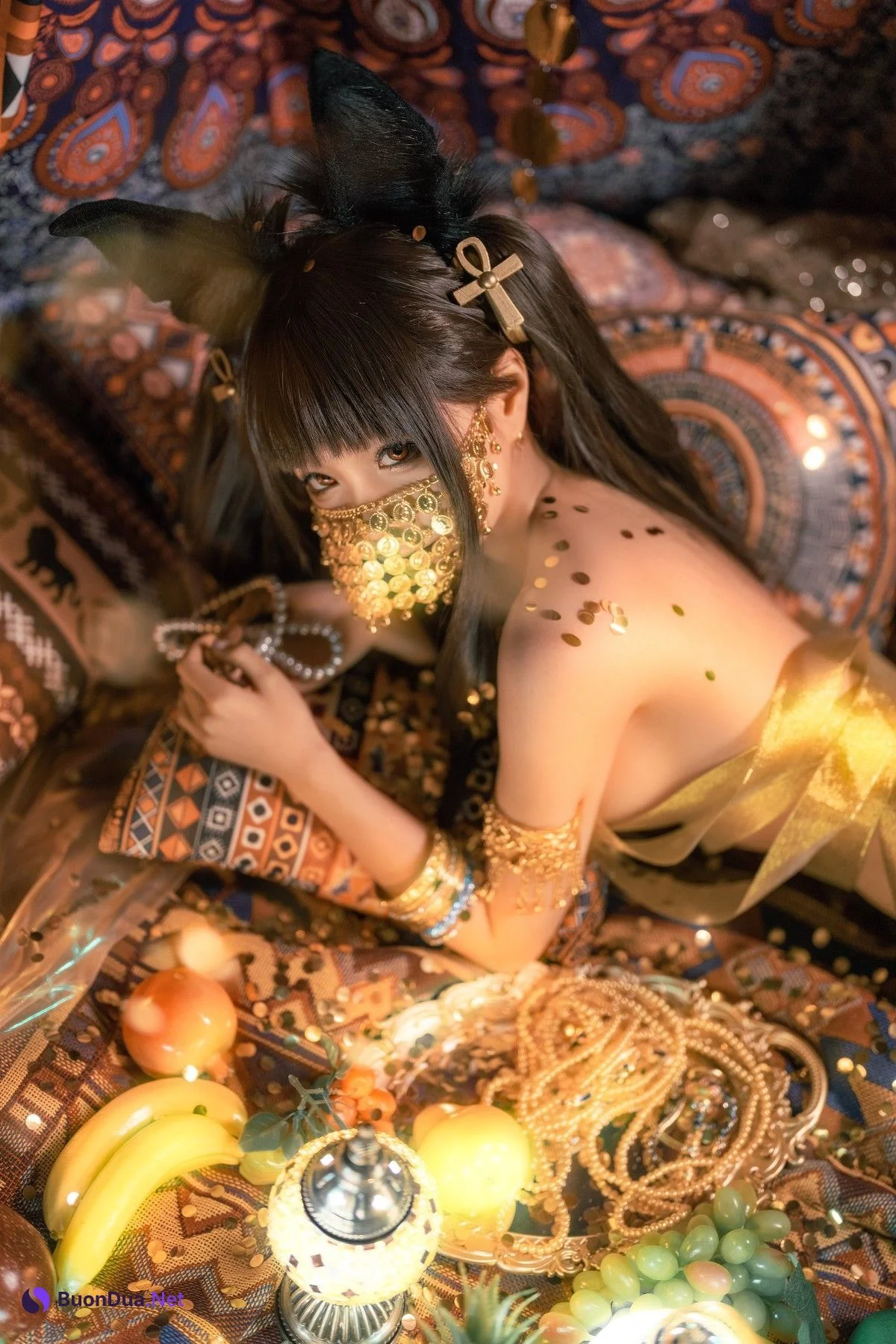 蠢沫沫 Cosplay 埃及喵 - Photo 18