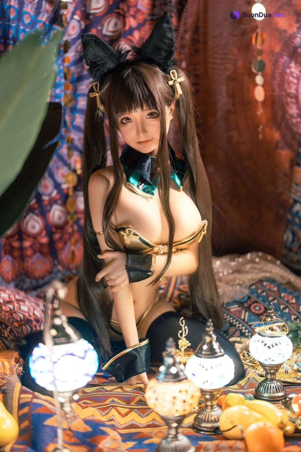蠢沫沫 Cosplay 埃及喵 - Photo 2
