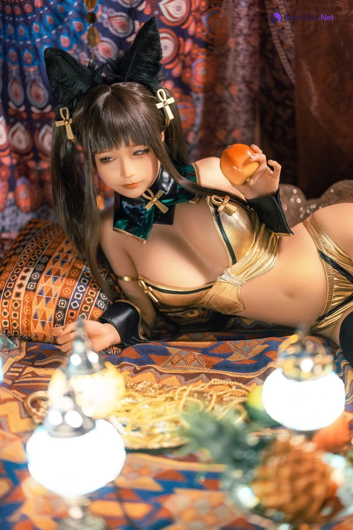 蠢沫沫 Cosplay 埃及喵 - Photo 5