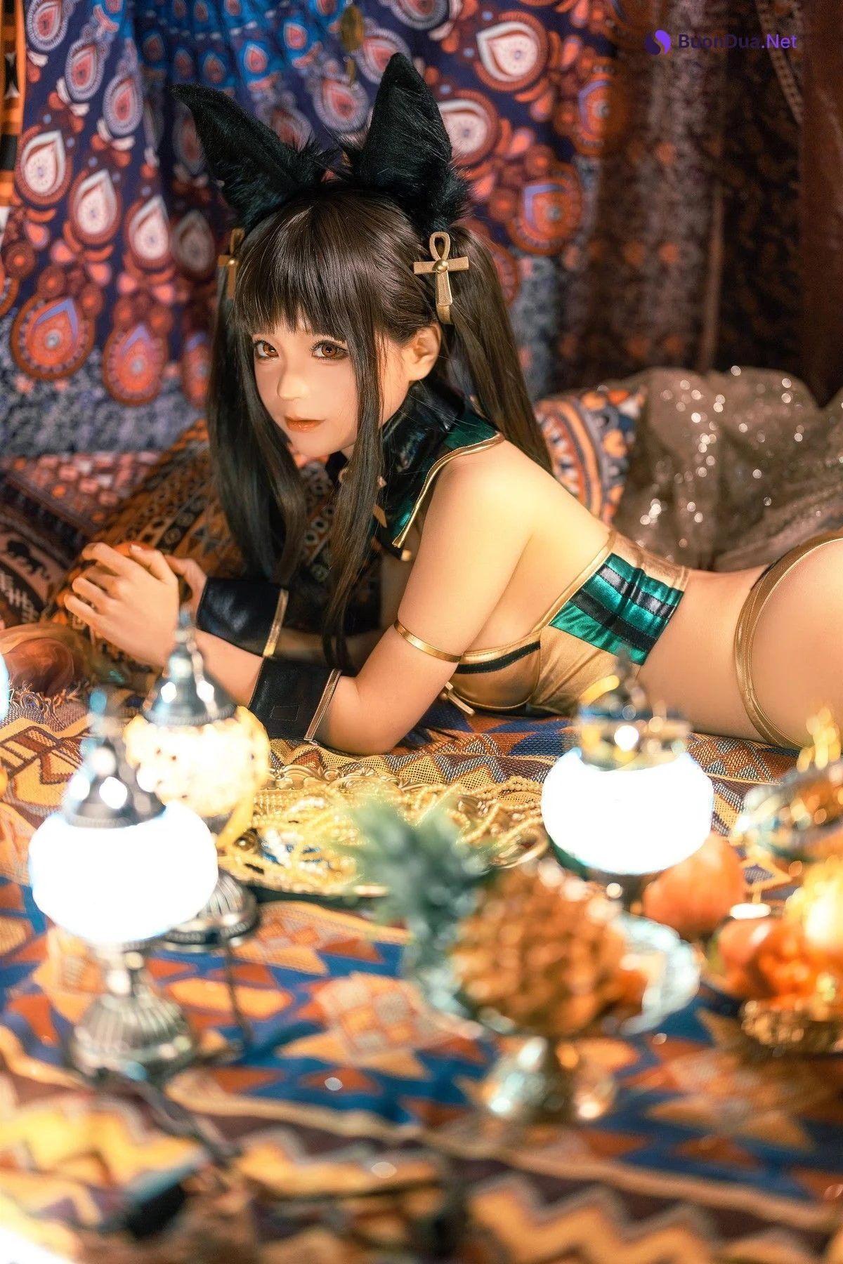 蠢沫沫 Cosplay 埃及喵 - Photo 8