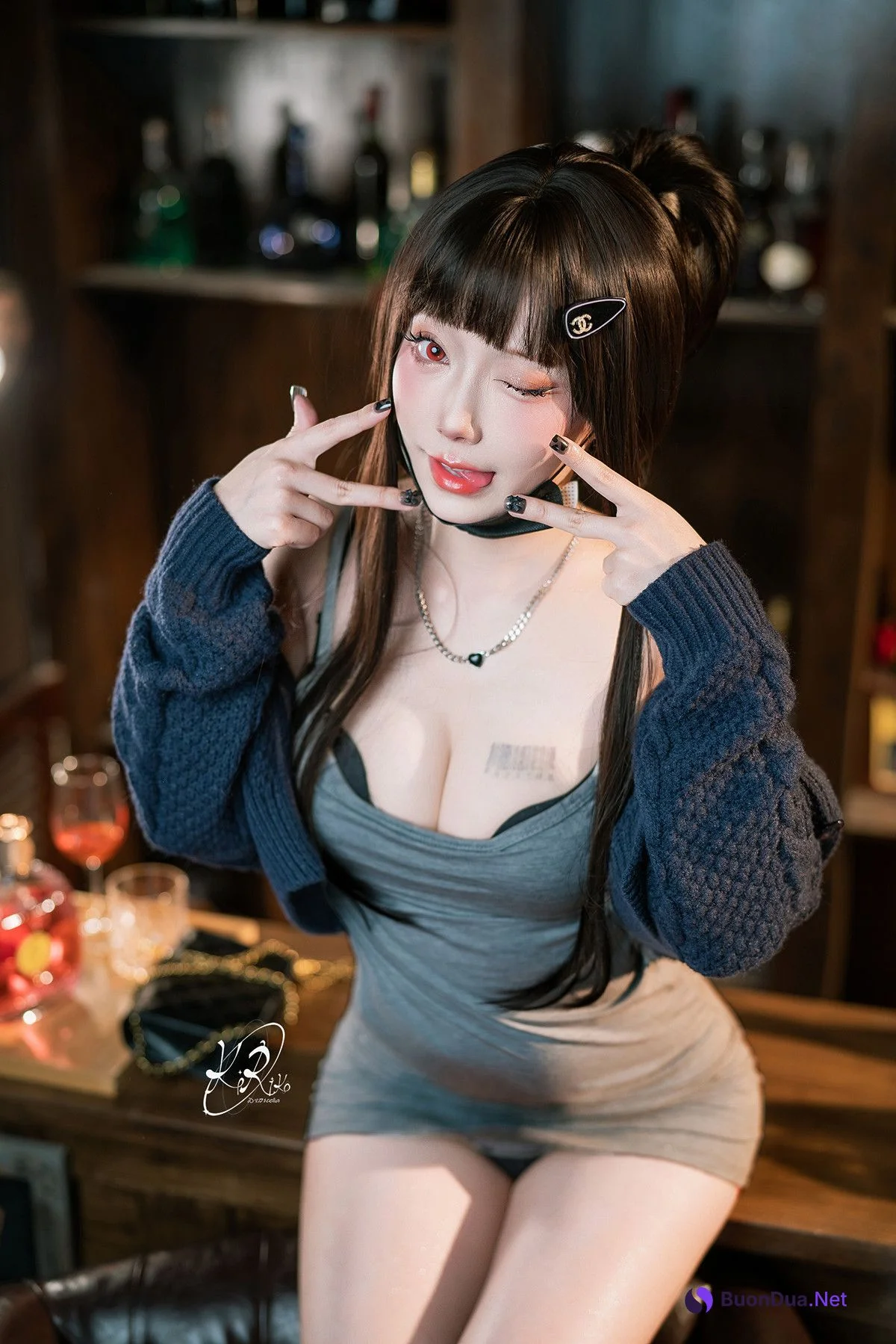 Cosplay 切切Celia 杀手妻子D - 写真 9