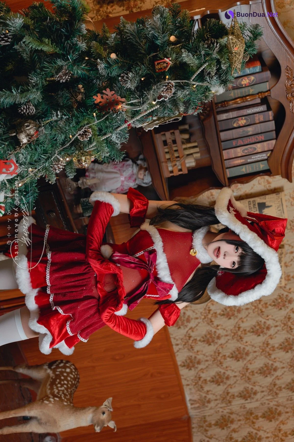 Cosplay 黏黏团子兔 魔女圣诞夜 Christmas Eve Set.01 - Photo 10