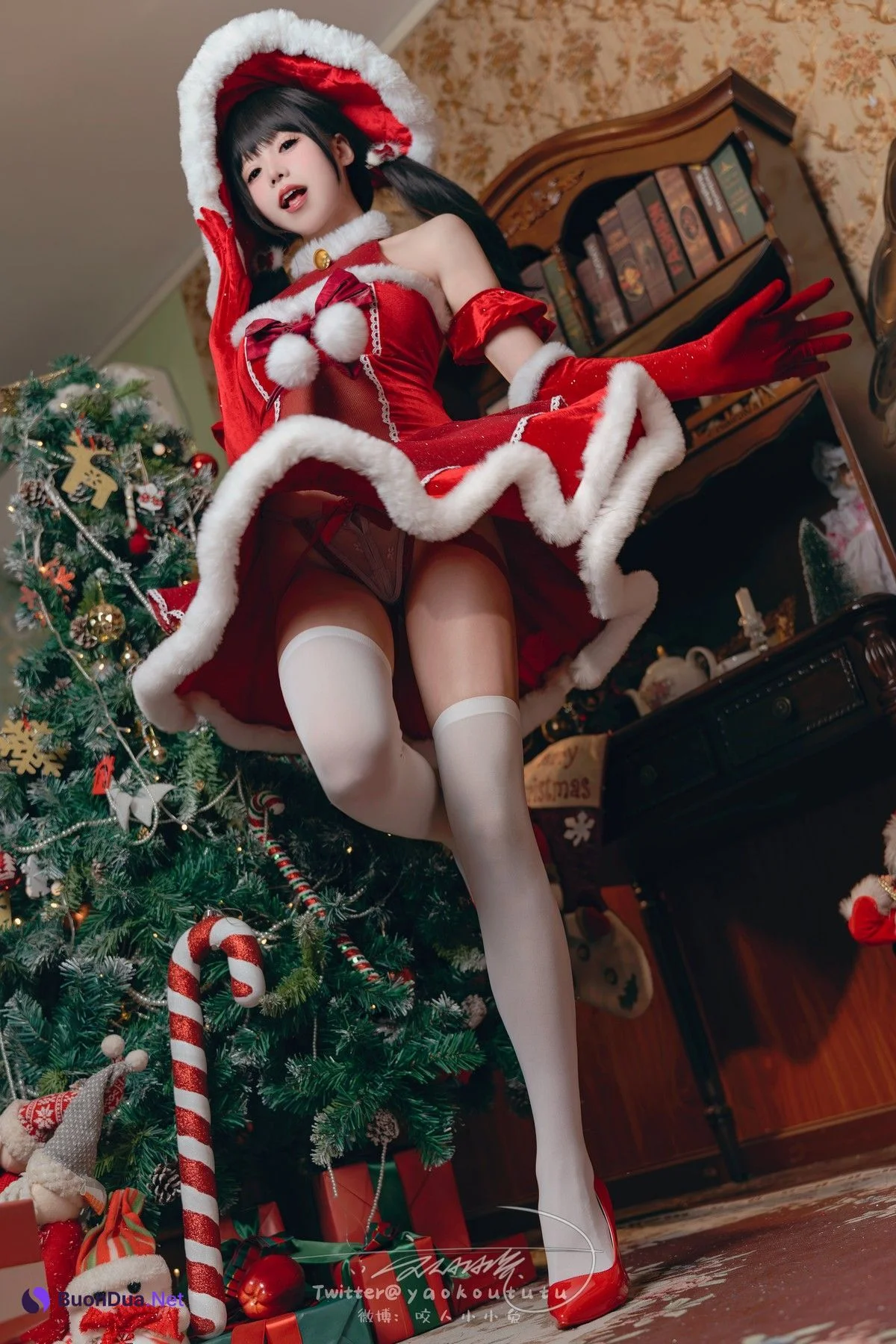Cosplay 黏黏团子兔 魔女圣诞夜 Christmas Eve Set.01 - Photo 18