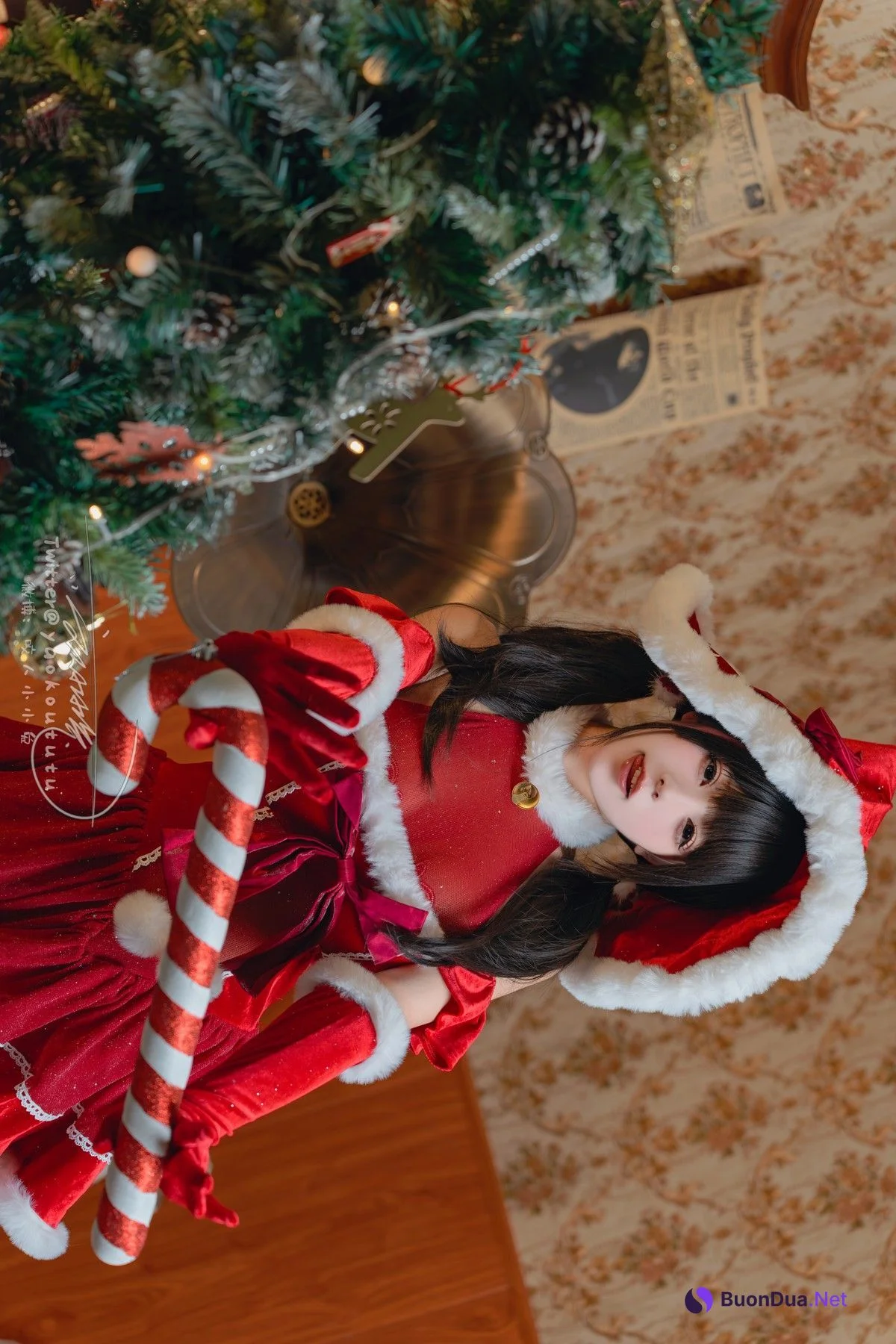 Cosplay 黏黏团子兔 魔女圣诞夜 Christmas Eve Set.01 - Photo 5