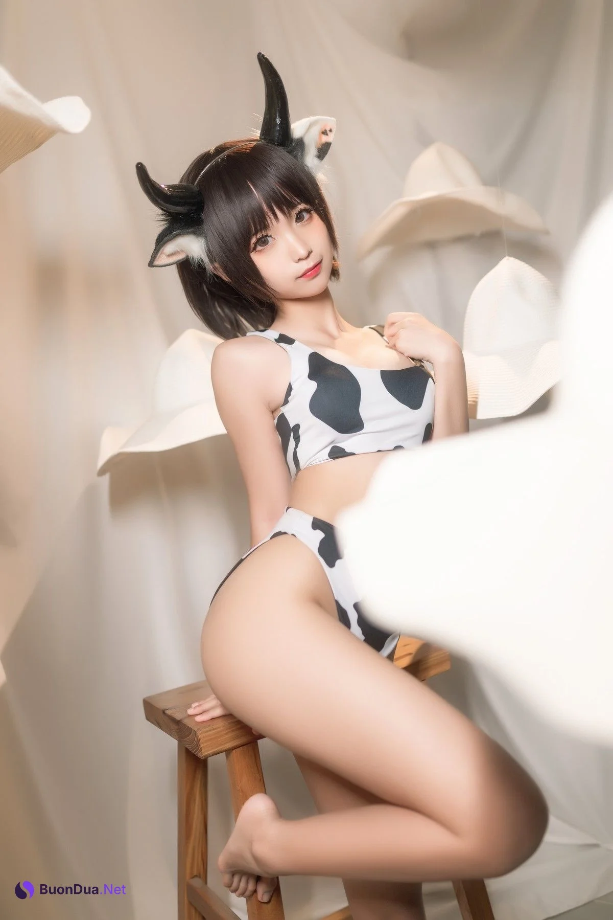 Cosplay 蠢沫沫 Chunmomo 花花牛 - Photo 14