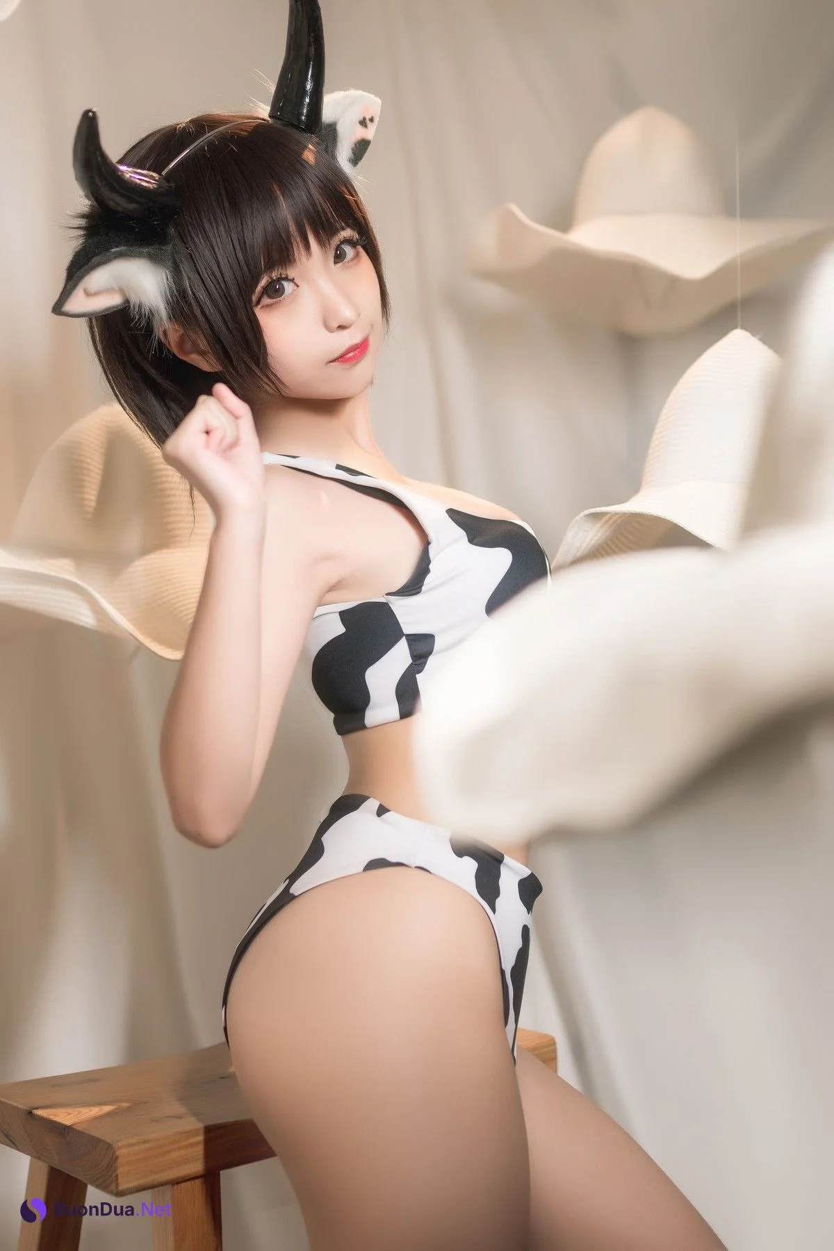 Cosplay 蠢沫沫 Chunmomo 花花牛 - Photo 16
