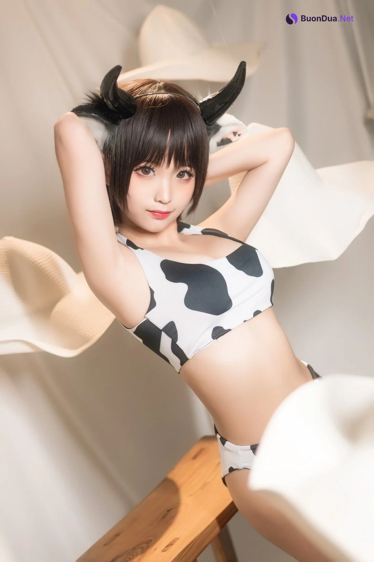 Cosplay 蠢沫沫 Chunmomo 花花牛 - Photo 20